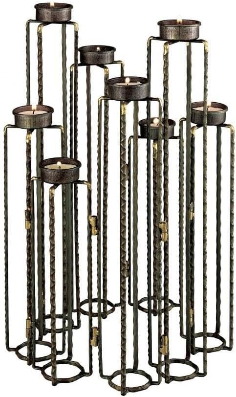 ELK Lighting 3129-1149 Rust Candle Holder Set
