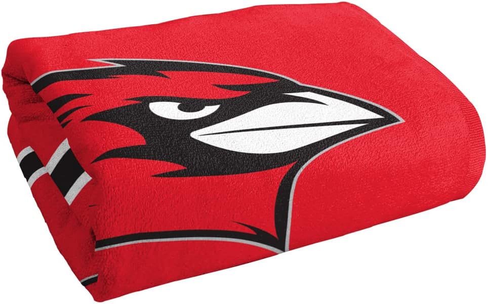 LOGOVISION Wesleyan University Stripes Beach Towel 30x60