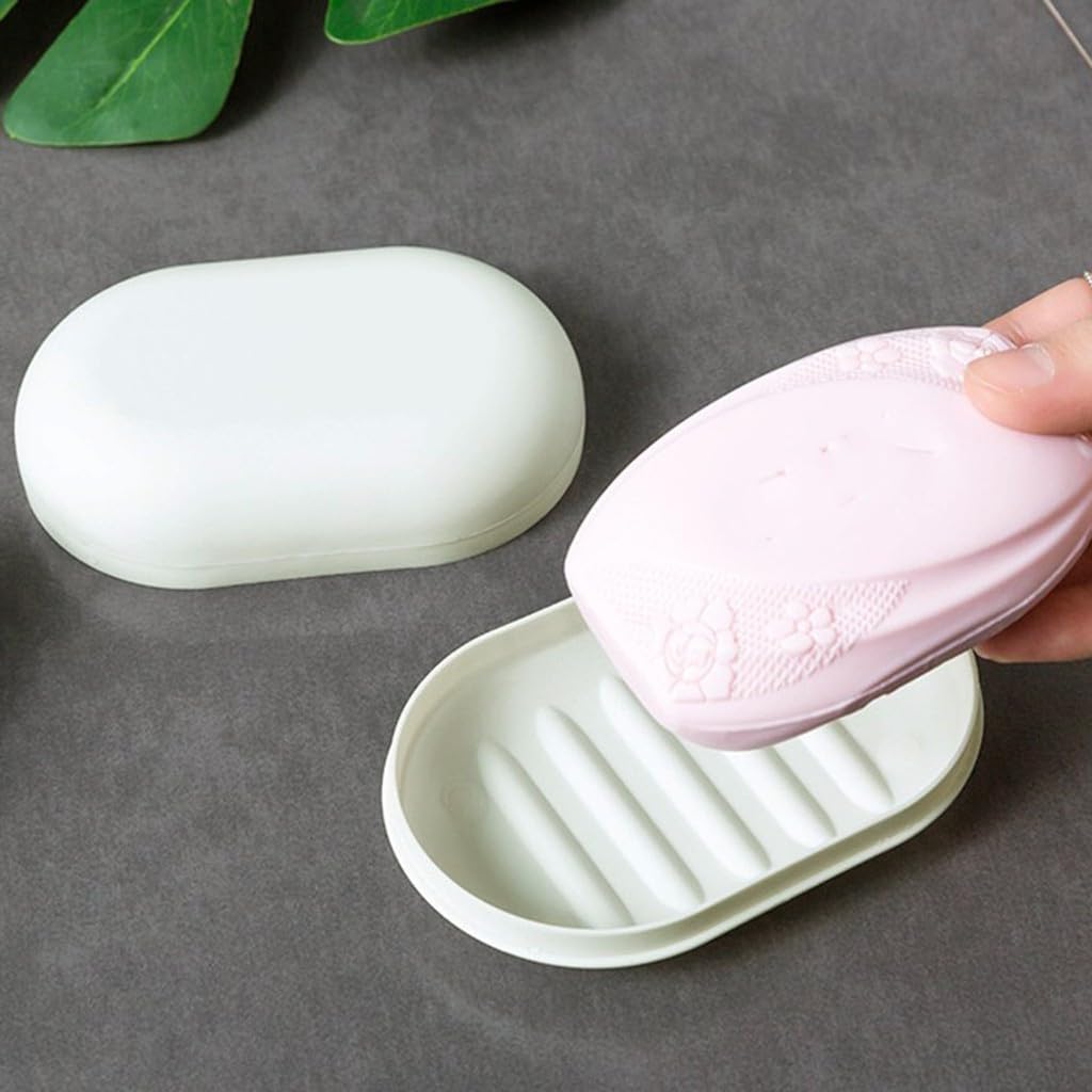 Niaviben Travel Soap Holder Plastic Tray