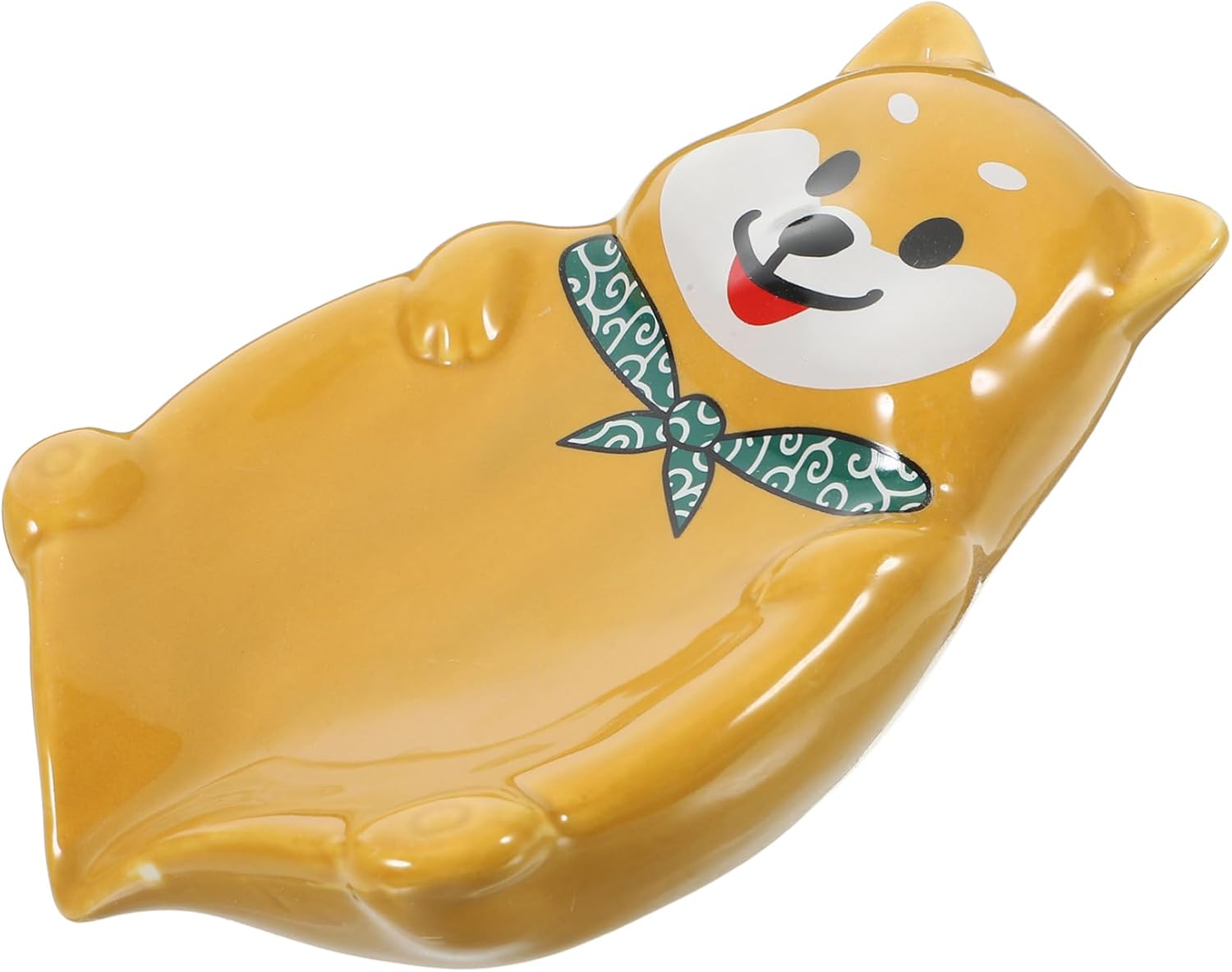 Holibanna Ceramic Soap Holder with Drainage