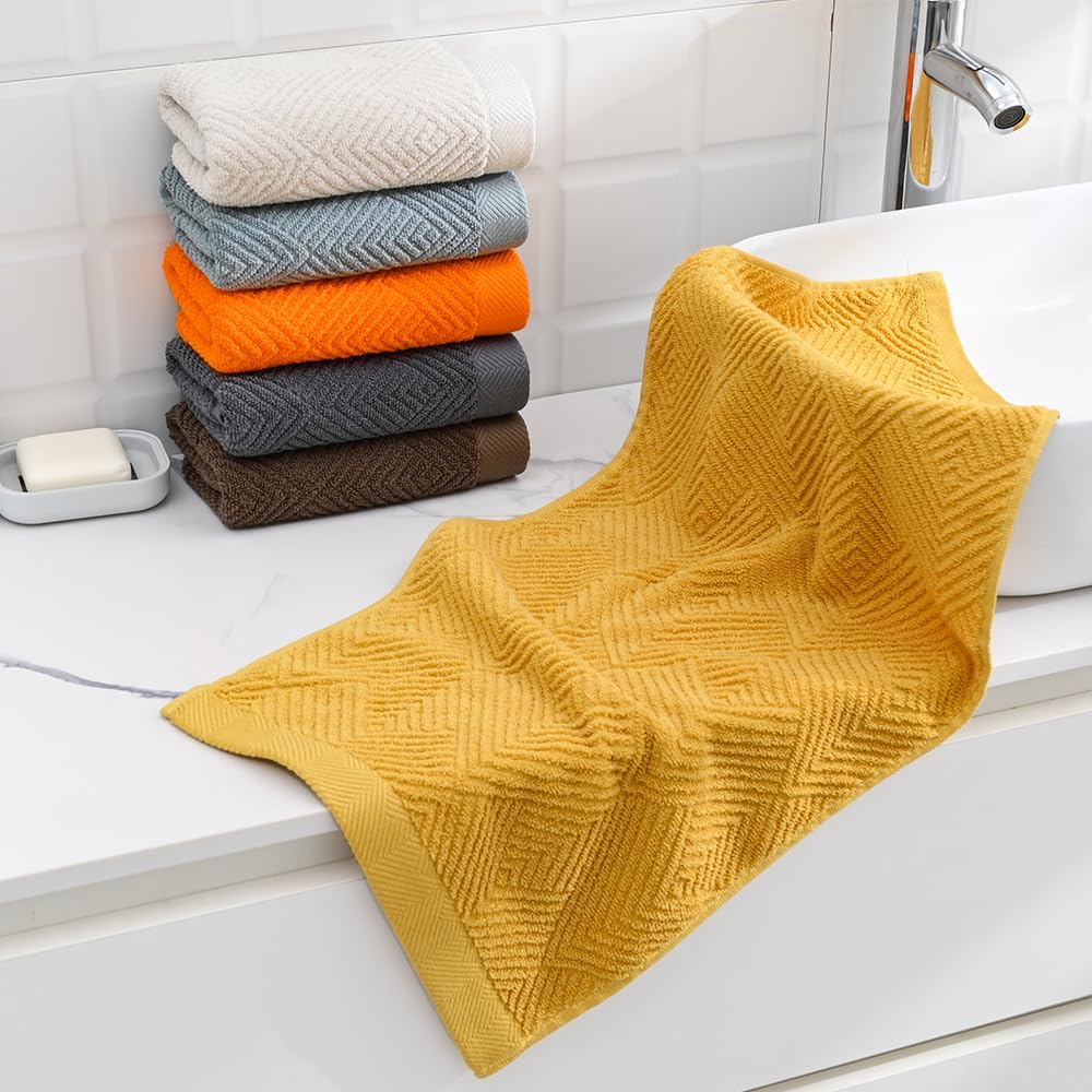 Sense Gnosis Chocolate Hand Towel Set of 2