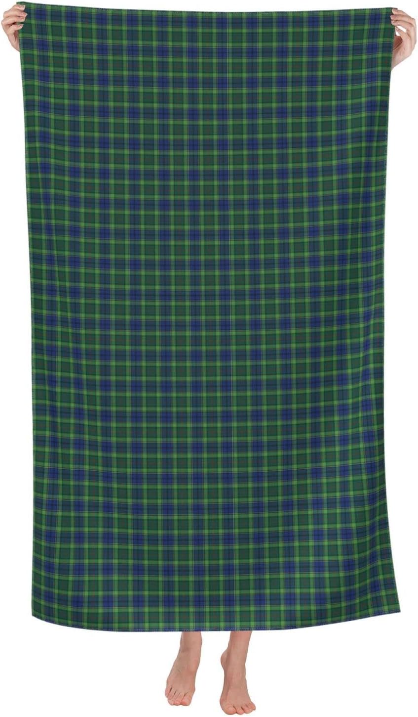 Clan Rutledge Tartan Oversized Beach Towel