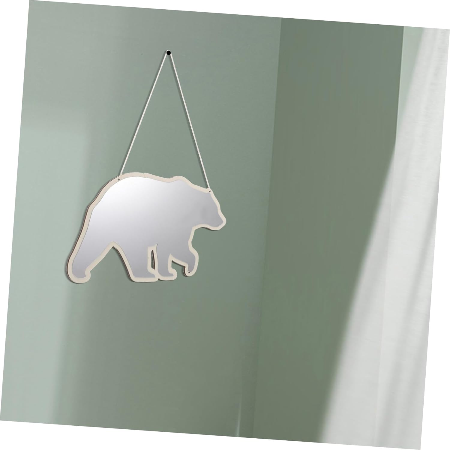 VINTORKY Cute Bear Makeup Mirror for Kids Room