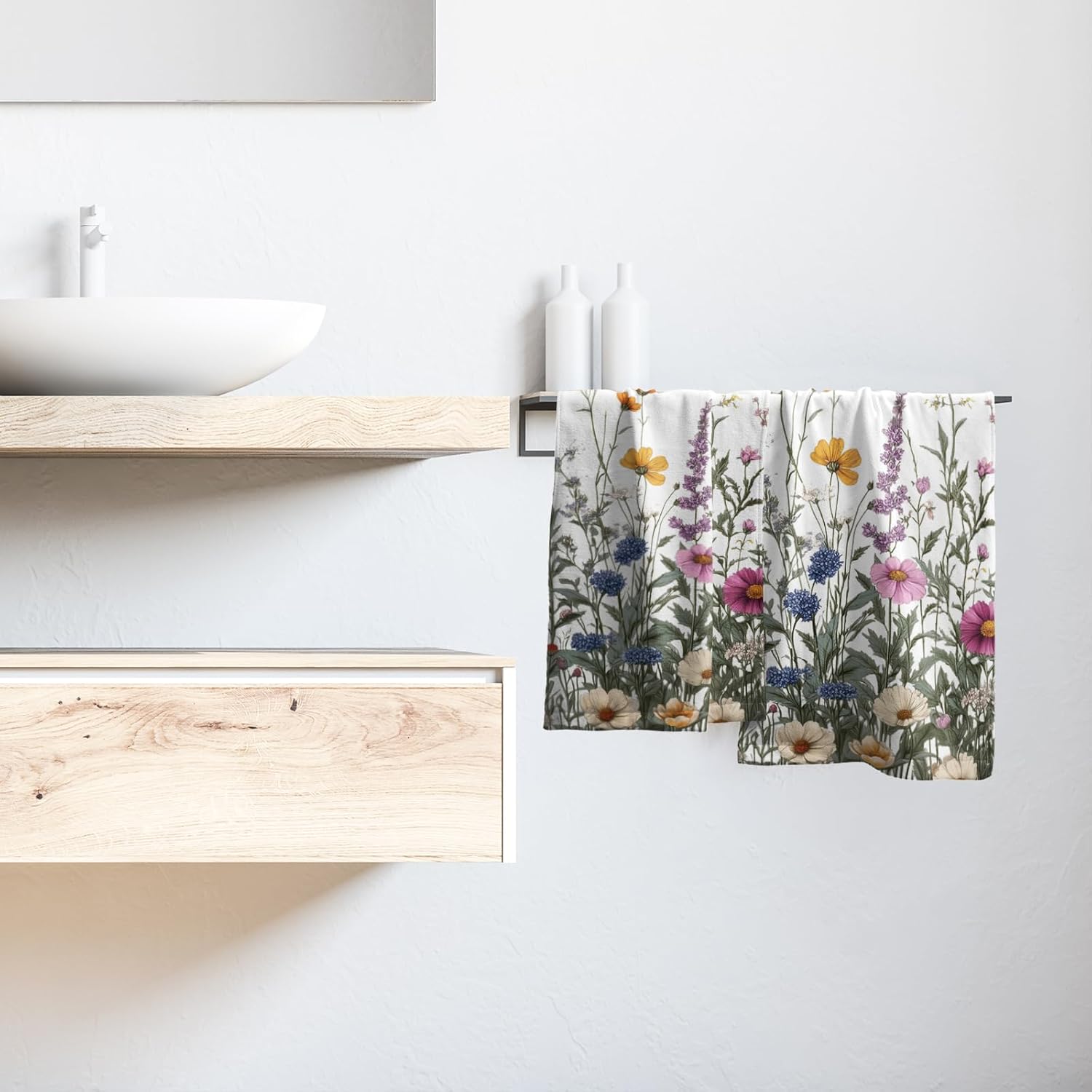Giwawa Wildflower Hand Towel Set of 2