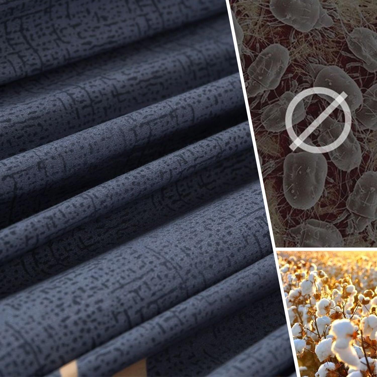 Pure Cotton Futon Mattress Cover with Double Zipper