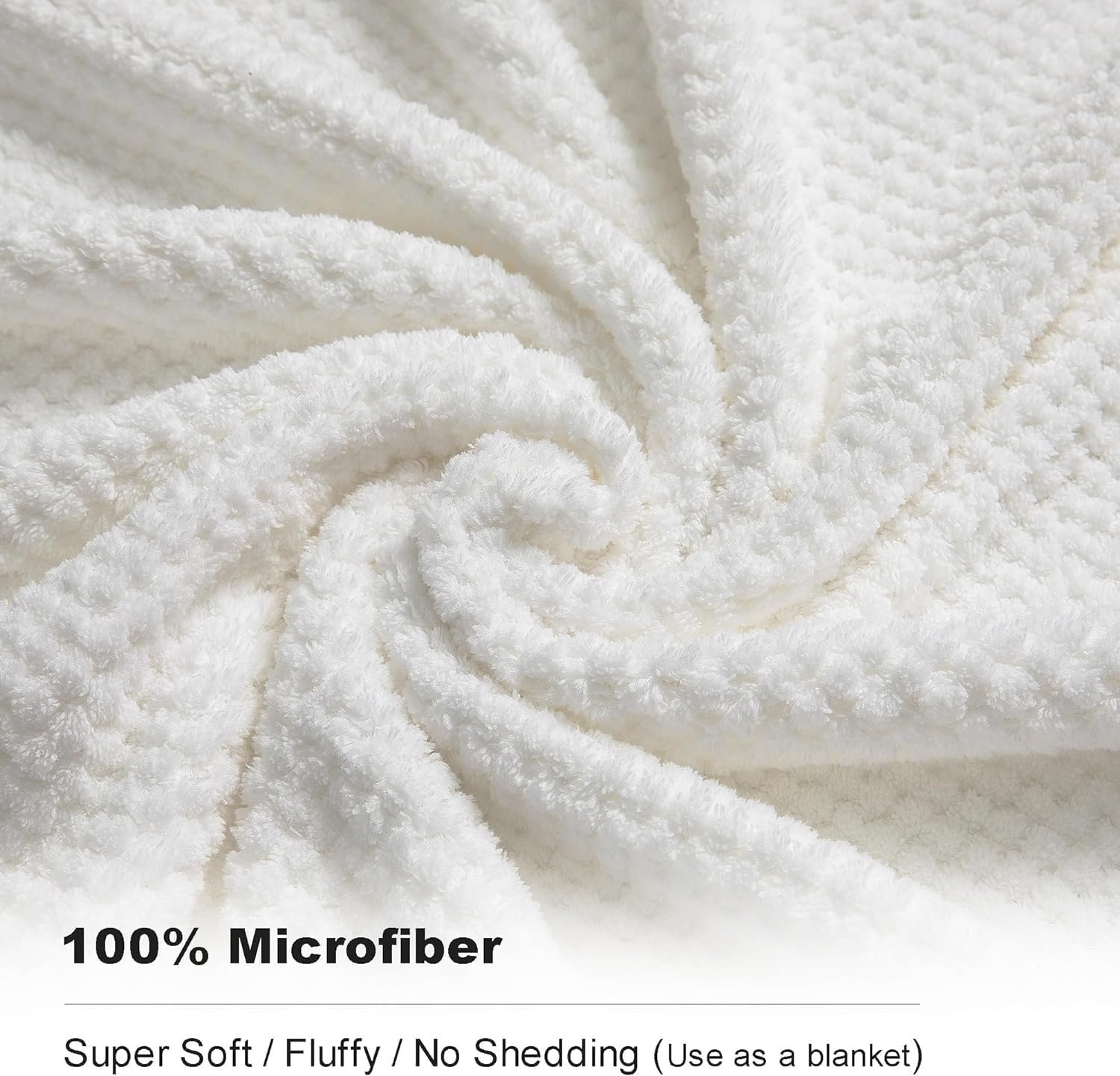 Smuge 4-Piece Bath Towel Set 35x70 Inches Quick Dry Microfiber