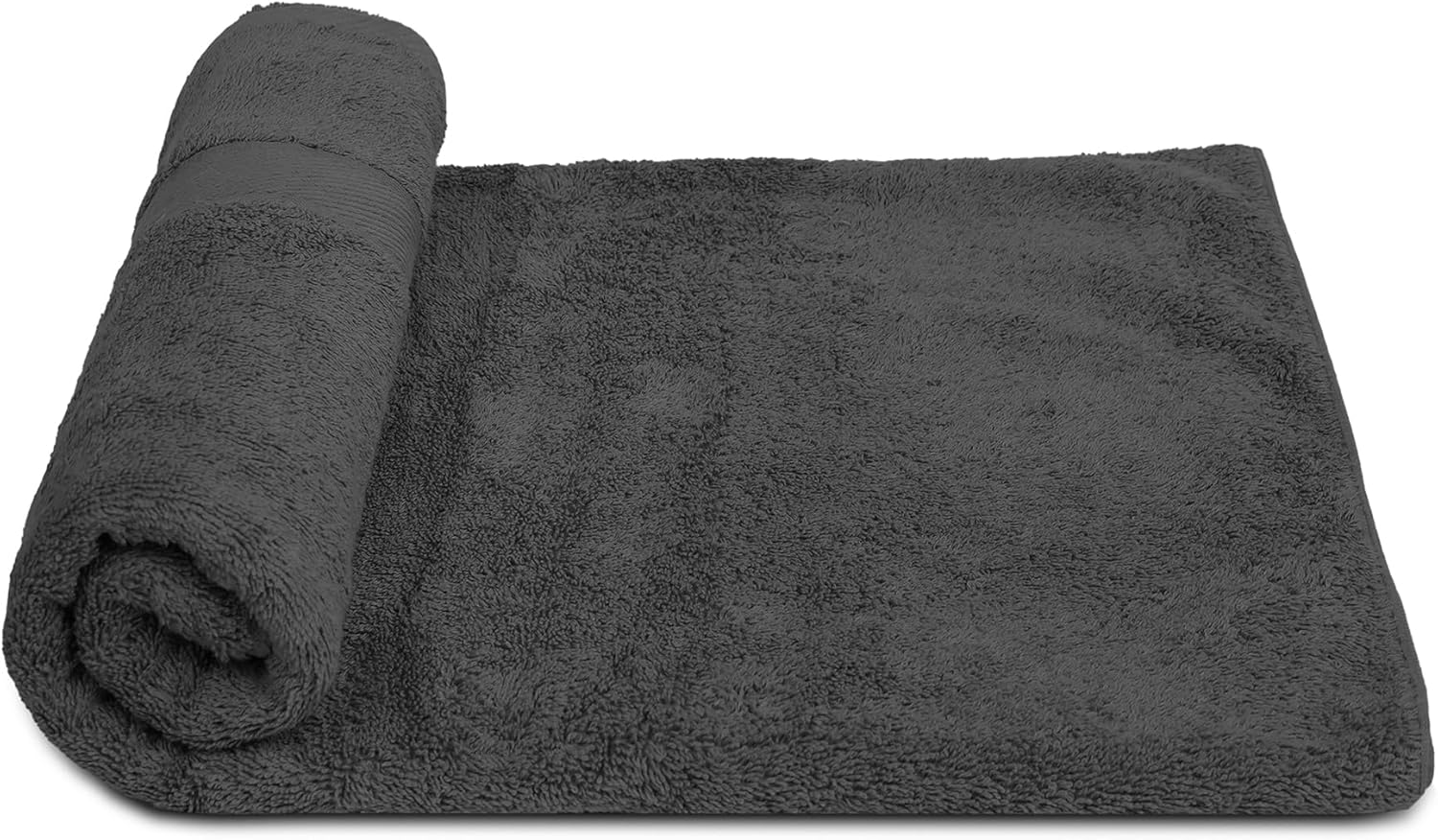 ZUPERIA Premium Bath Towels 27 x 54 Inches Pack of 4 Grey 1