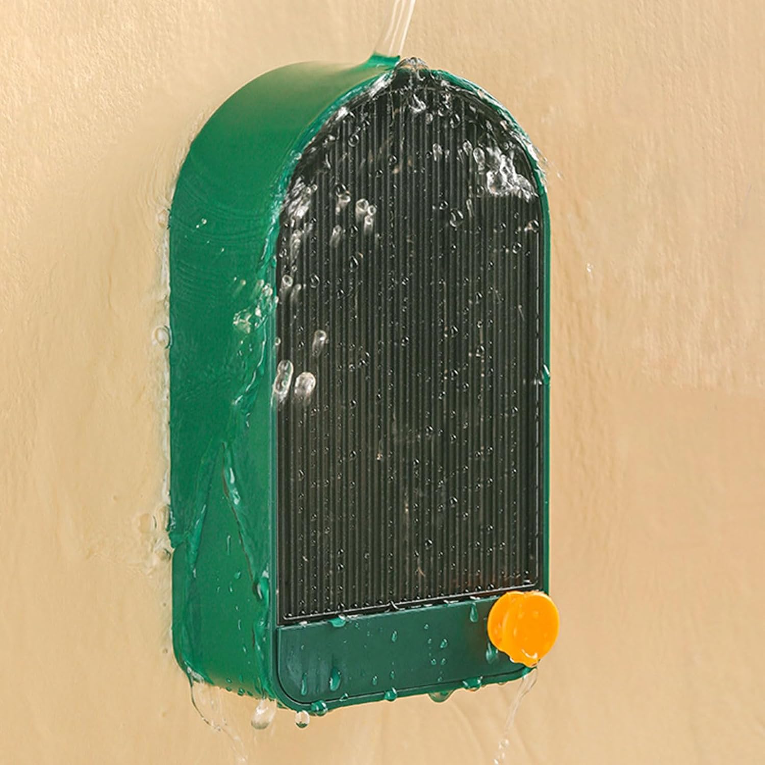 Fogun Wall Soap Holder with Drainage and Lid Hook