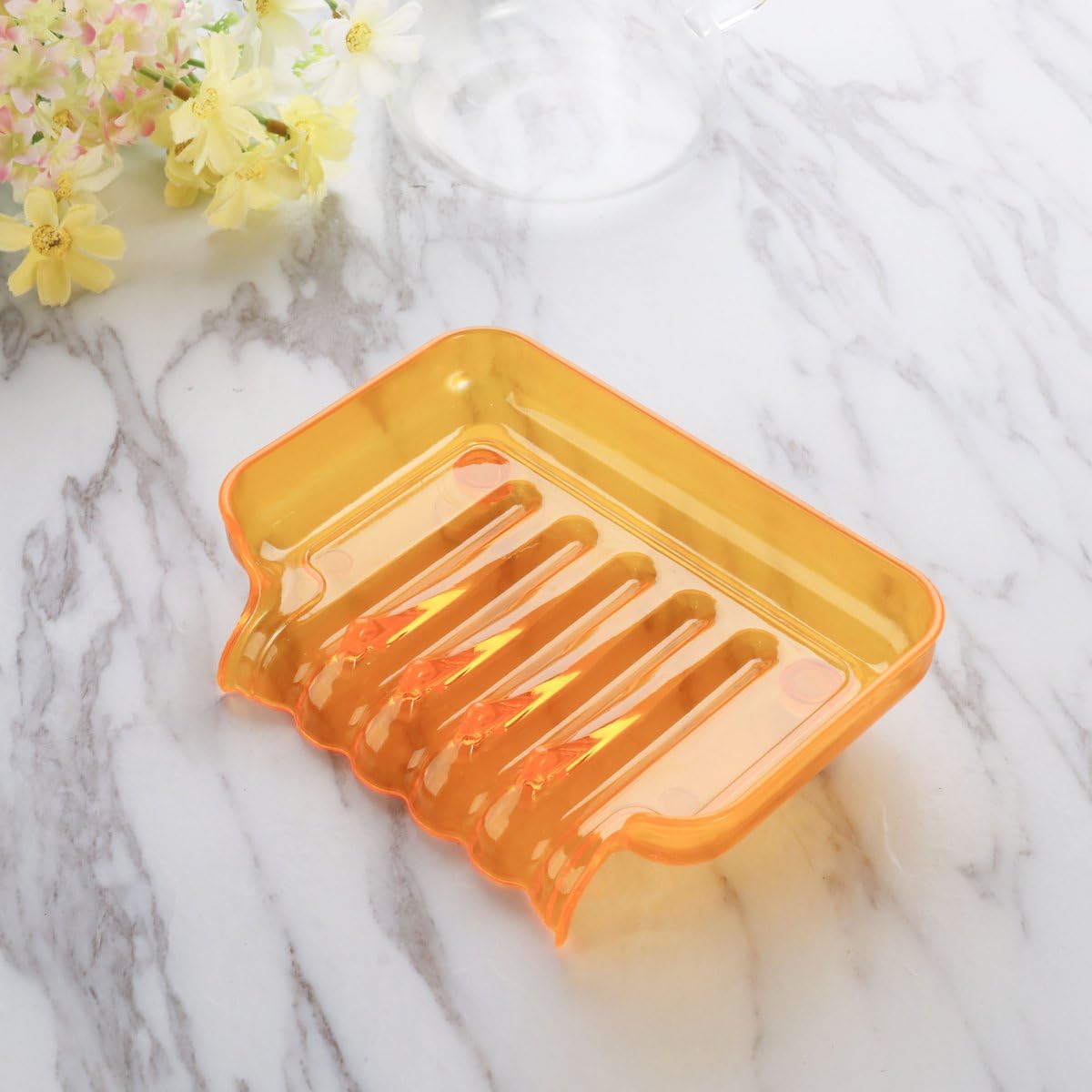 Cabilock Soap Dish with Suction Cup Holder 1