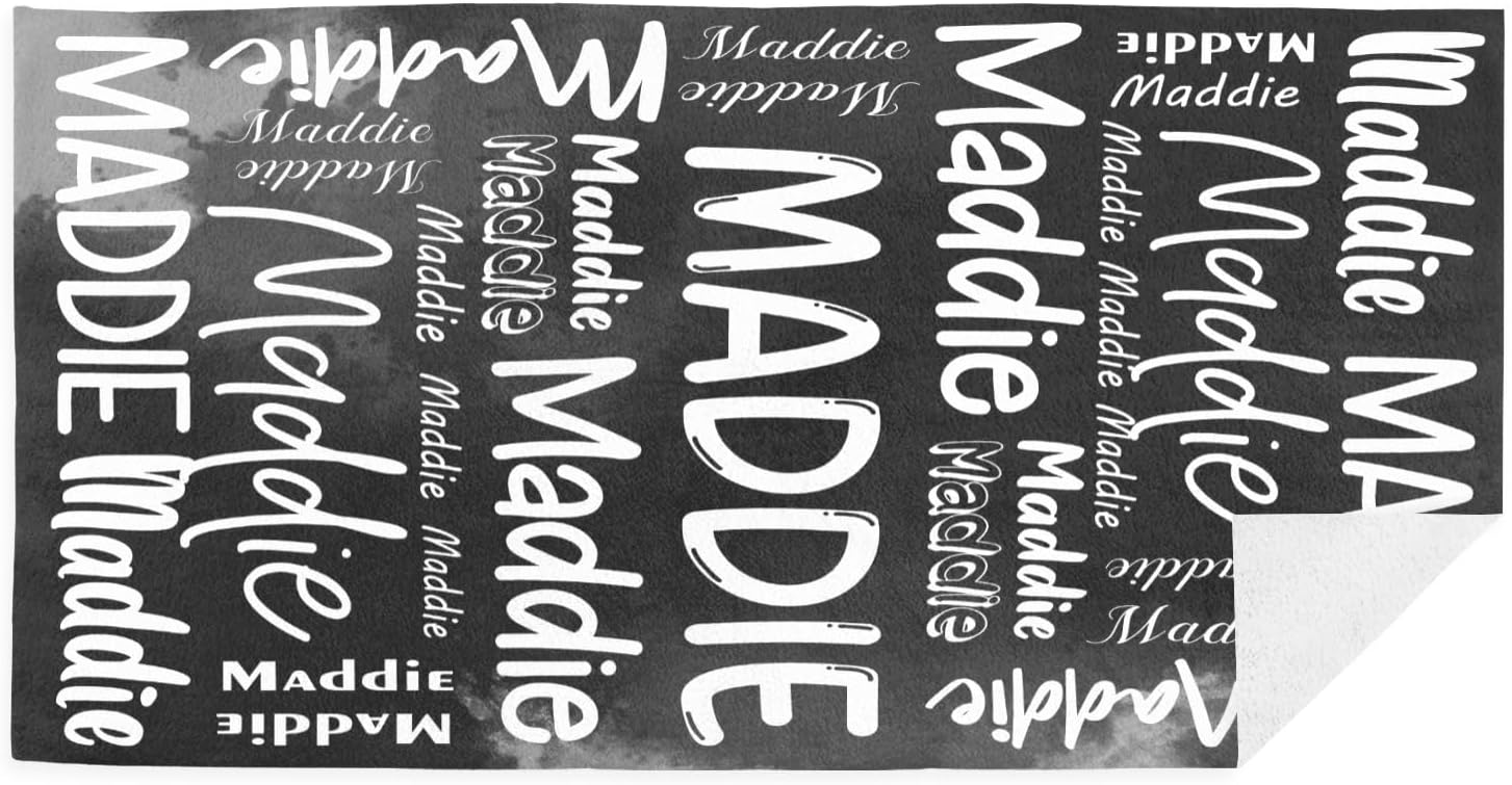 Dr TOUGH Custom Beach Towel with Name 30x60