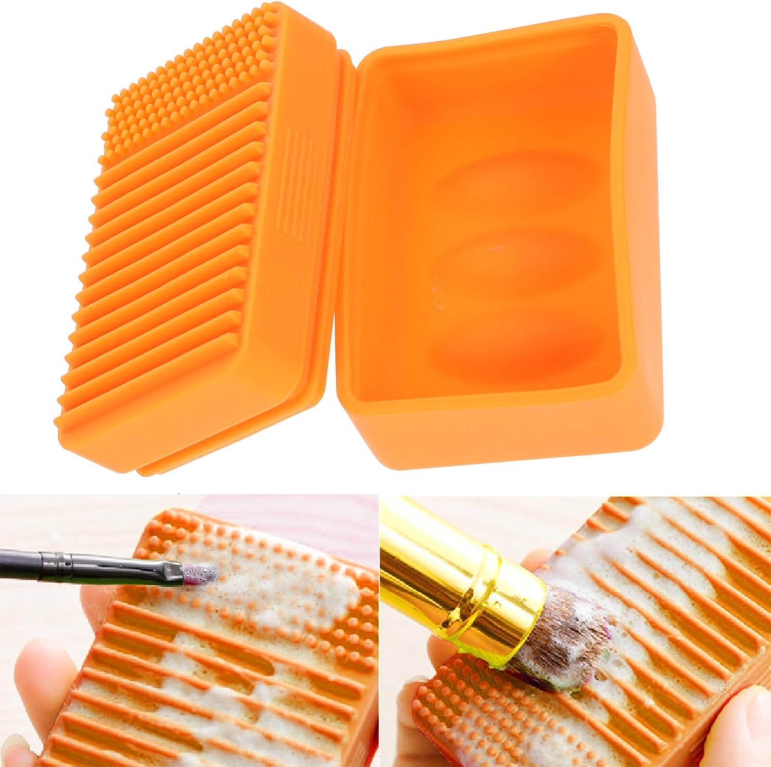 MARURY Portable Silicone Soap Holder for Travel and Bathroom