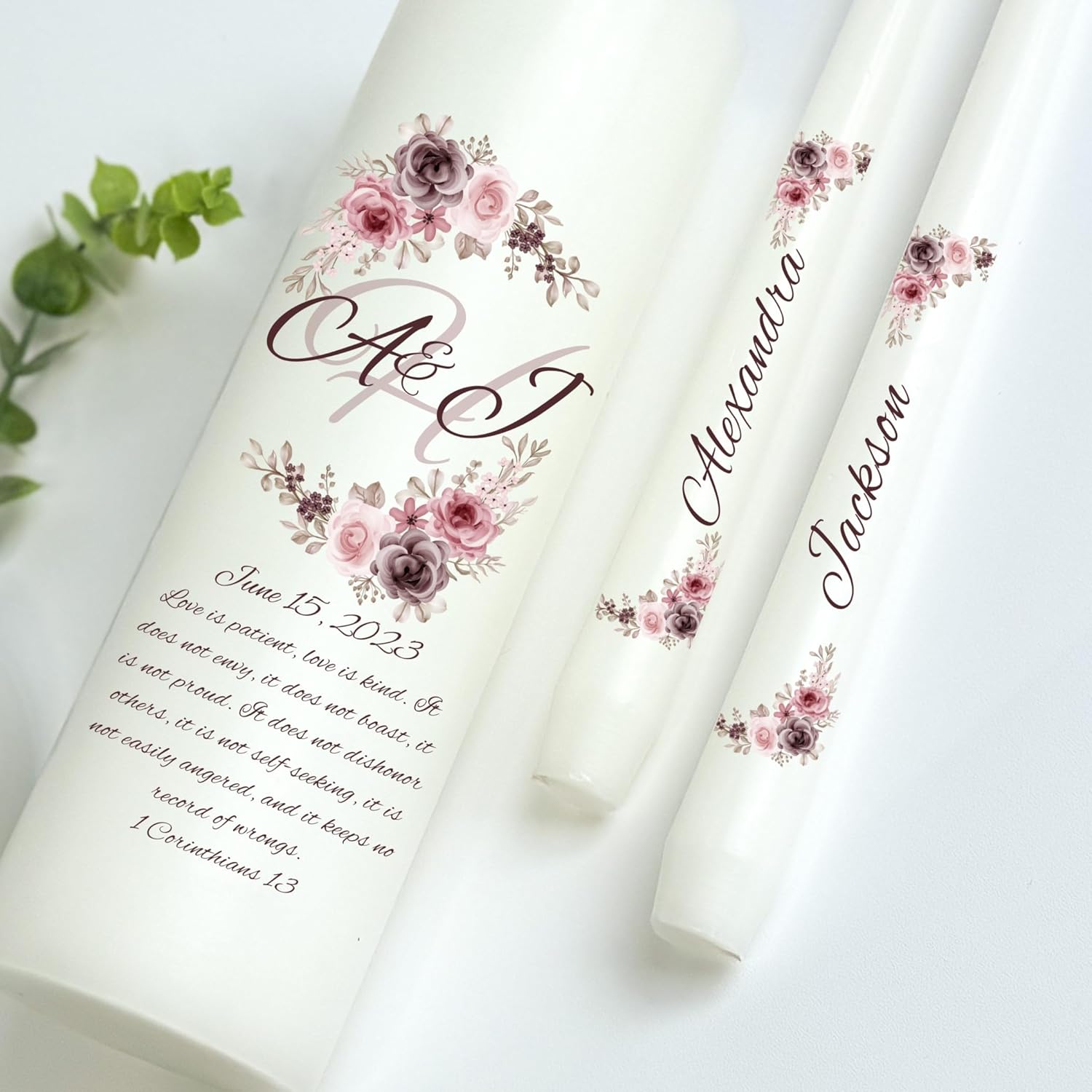 Lightit Studio Unity Candles Wedding Set 1