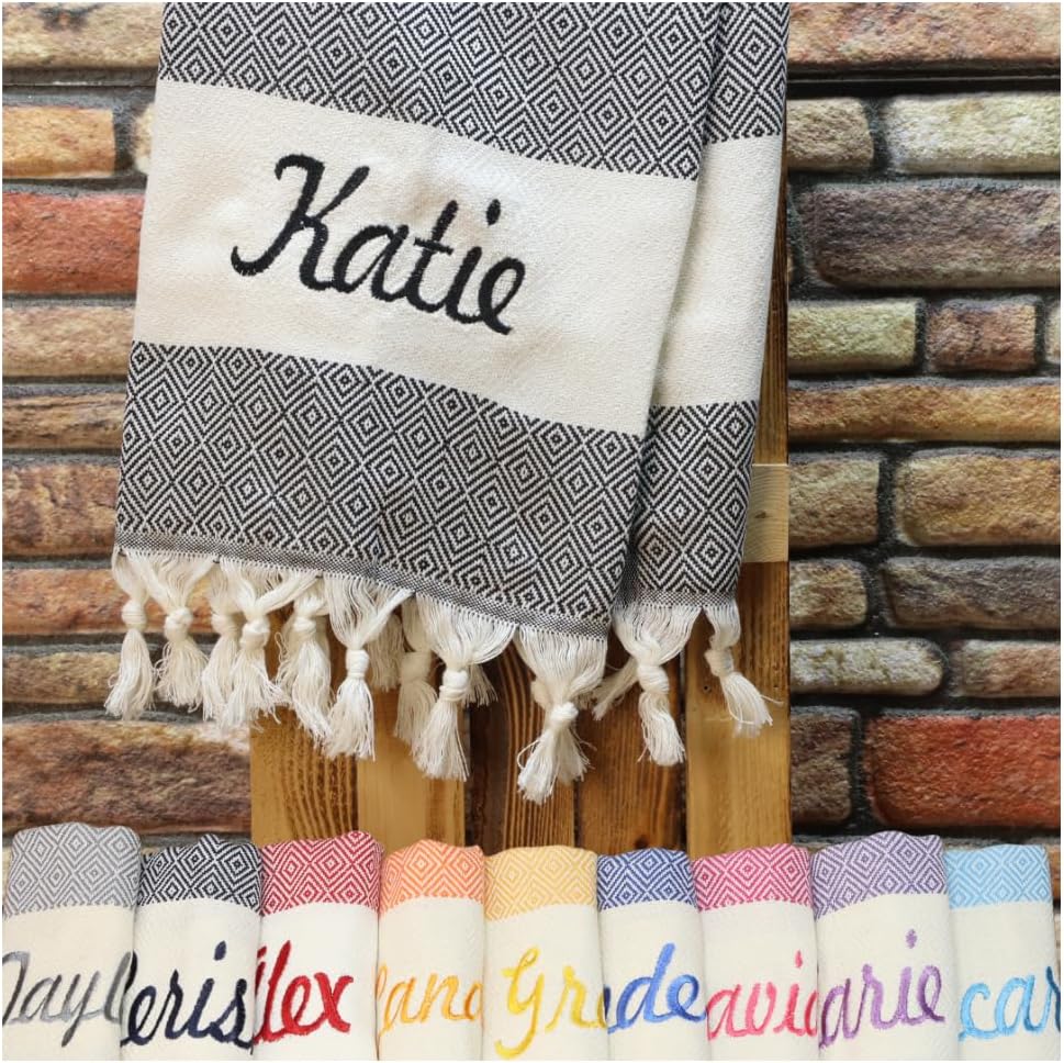 Personalized Beach Towel 40x70 with Name 1