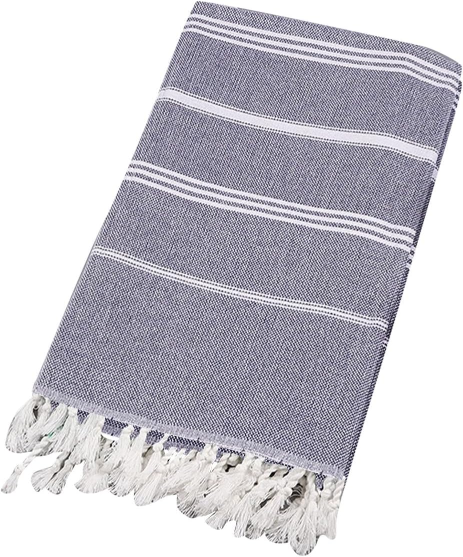 KELINFONG Oversized Beach Towel 70x40 Inch Soft Lightweight Quick Dry