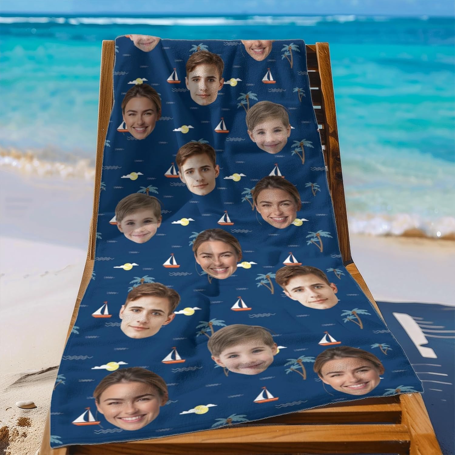 Voltexia Personalized Beach Towels for Adults Kids