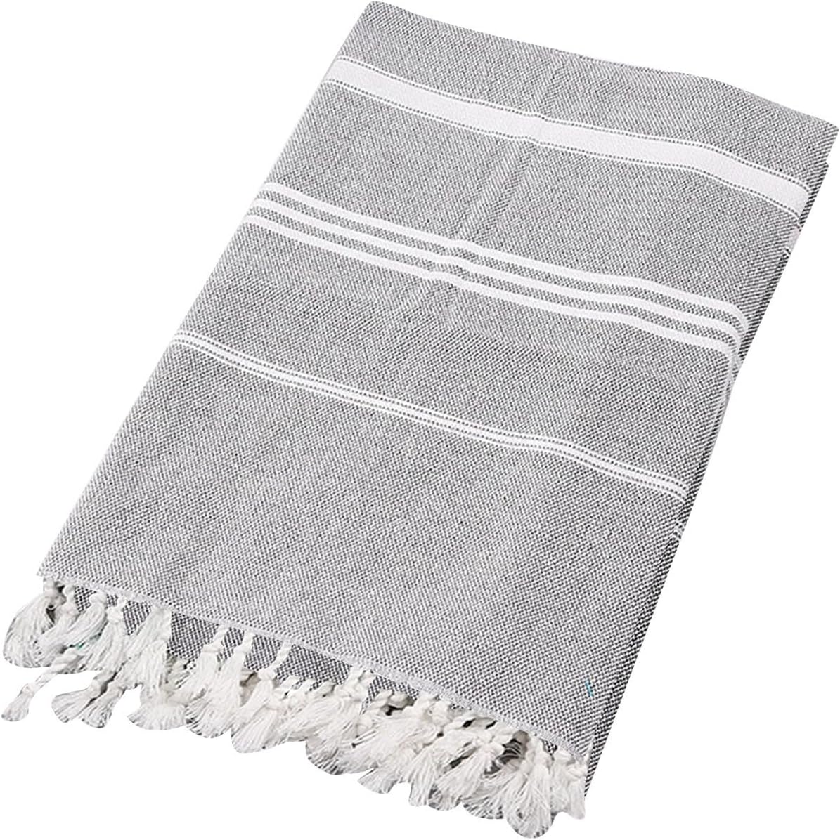KELINFONG Turkish Beach Towels Extra Large 71x39 1