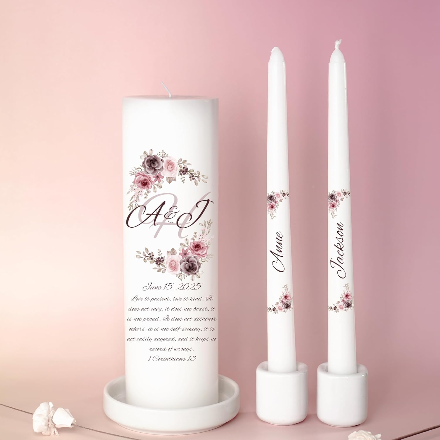 Lightit Studio Unity Candles Wedding Set 1