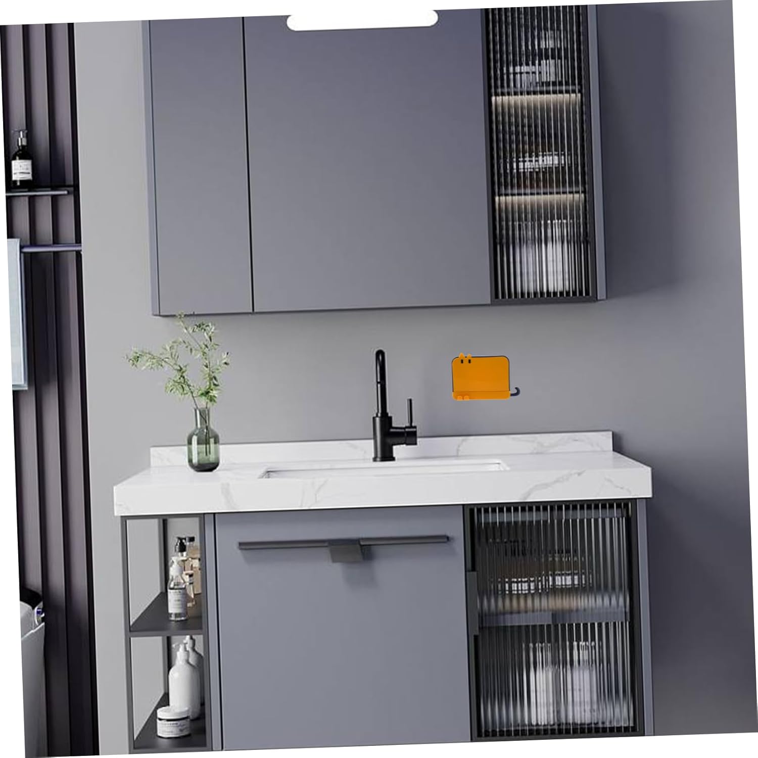 HAKIDZEL Wall-Mounted Bar Soap Holder with Lid