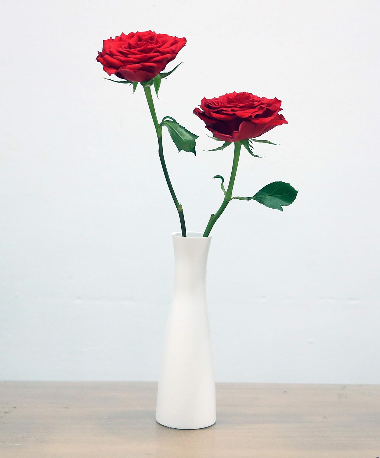 LINGMAI Tall Conic Flower Vase Set of 2