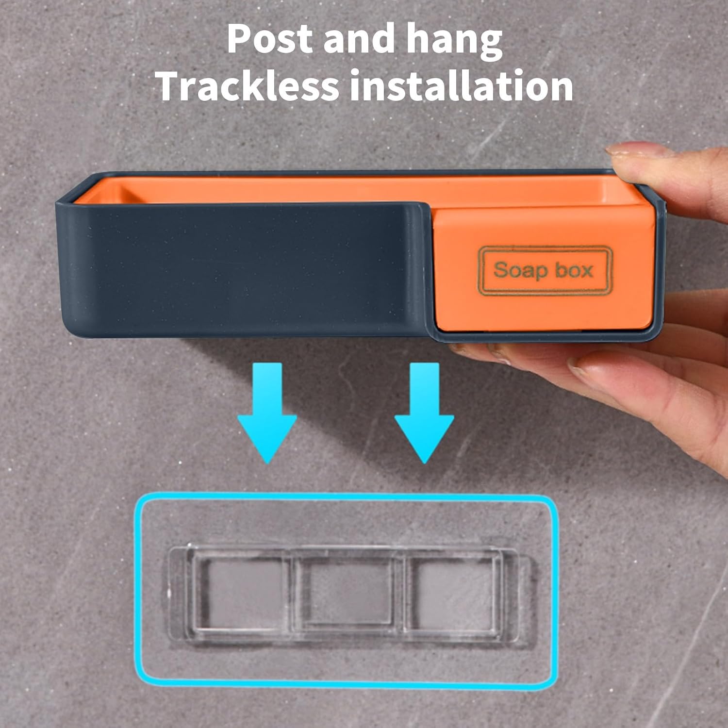 Waterproof Soap Frame with Self-Draining Design
