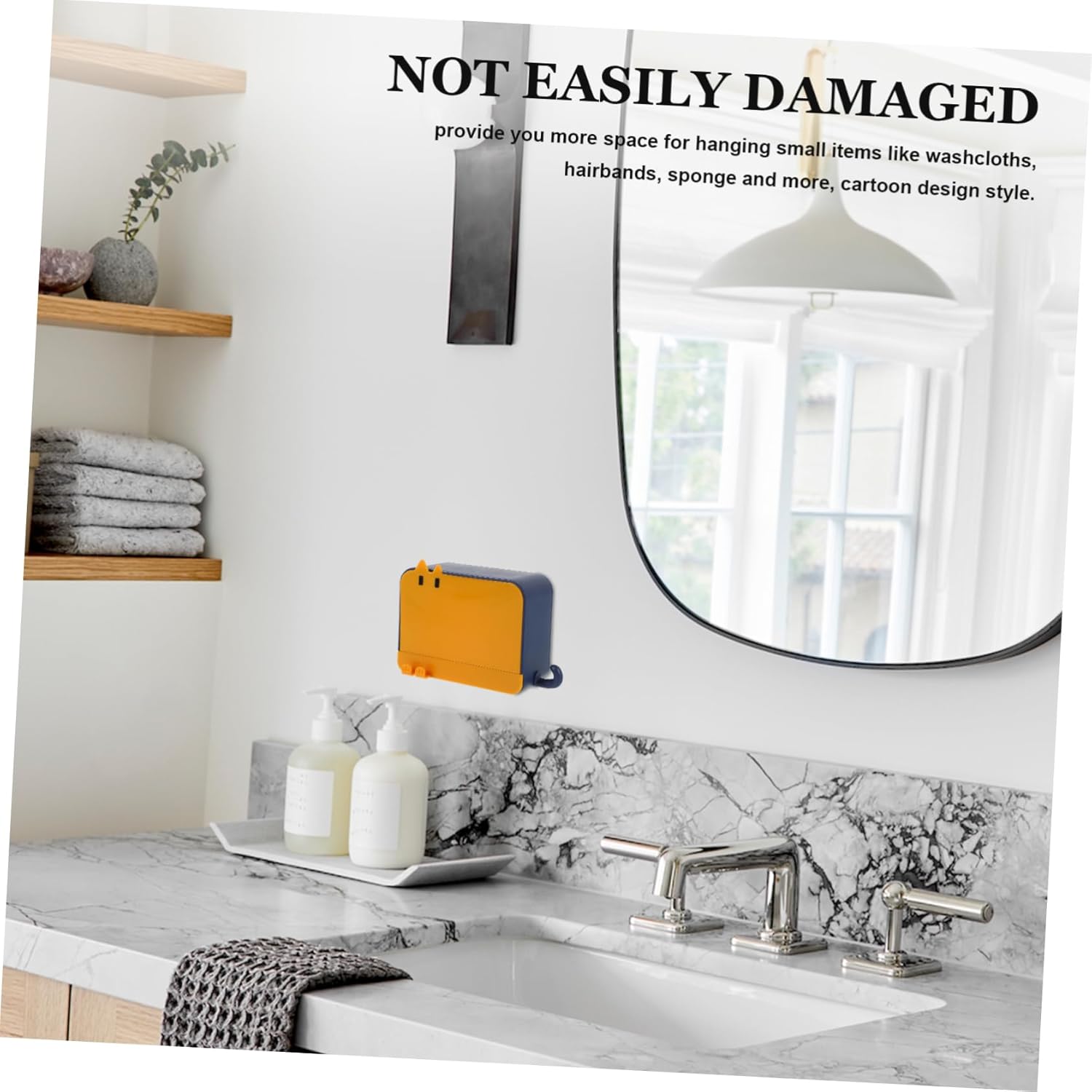 HAKIDZEL Wall-Mounted Bar Soap Holder with Lid