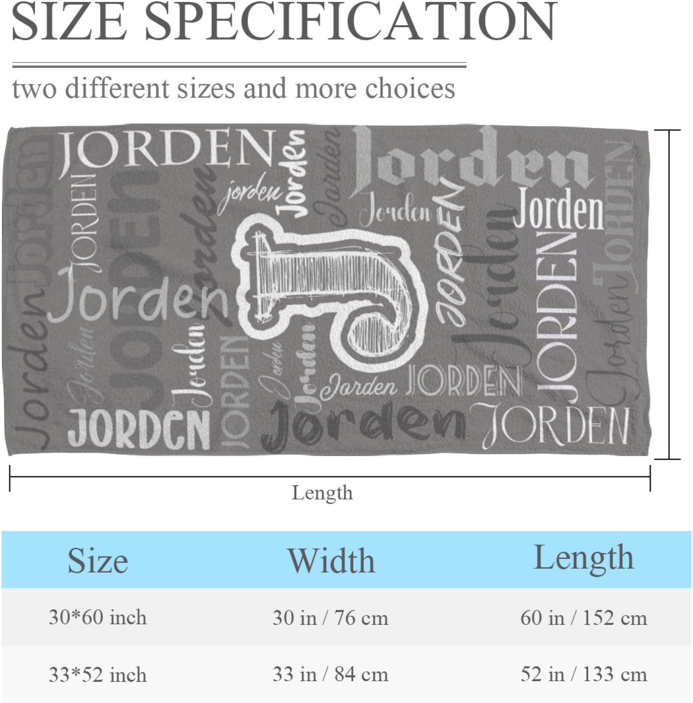 Custom Beach Towels with Names Personalized for Adults