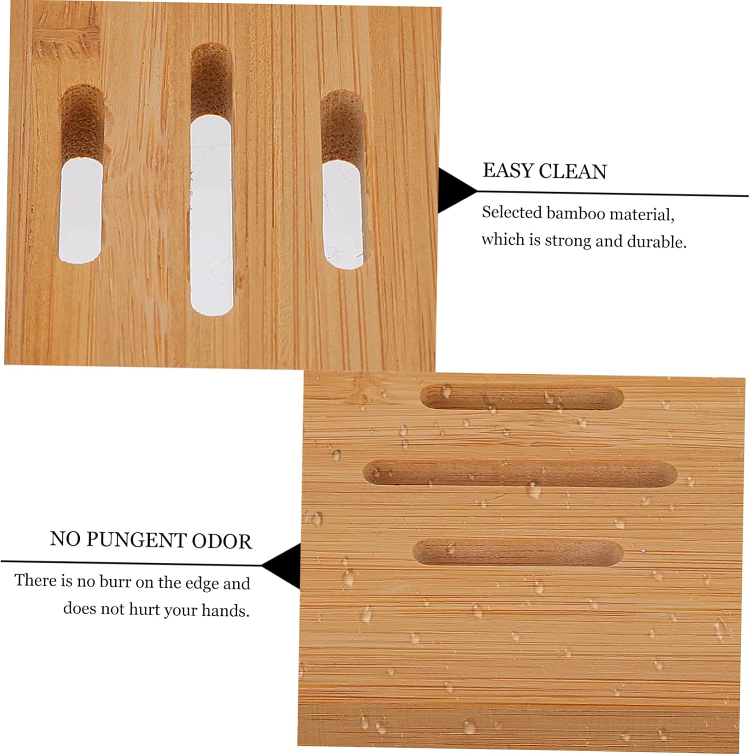 FOYTOKI 1Pc Soap Holder Tray Draining Dish for Bathroom