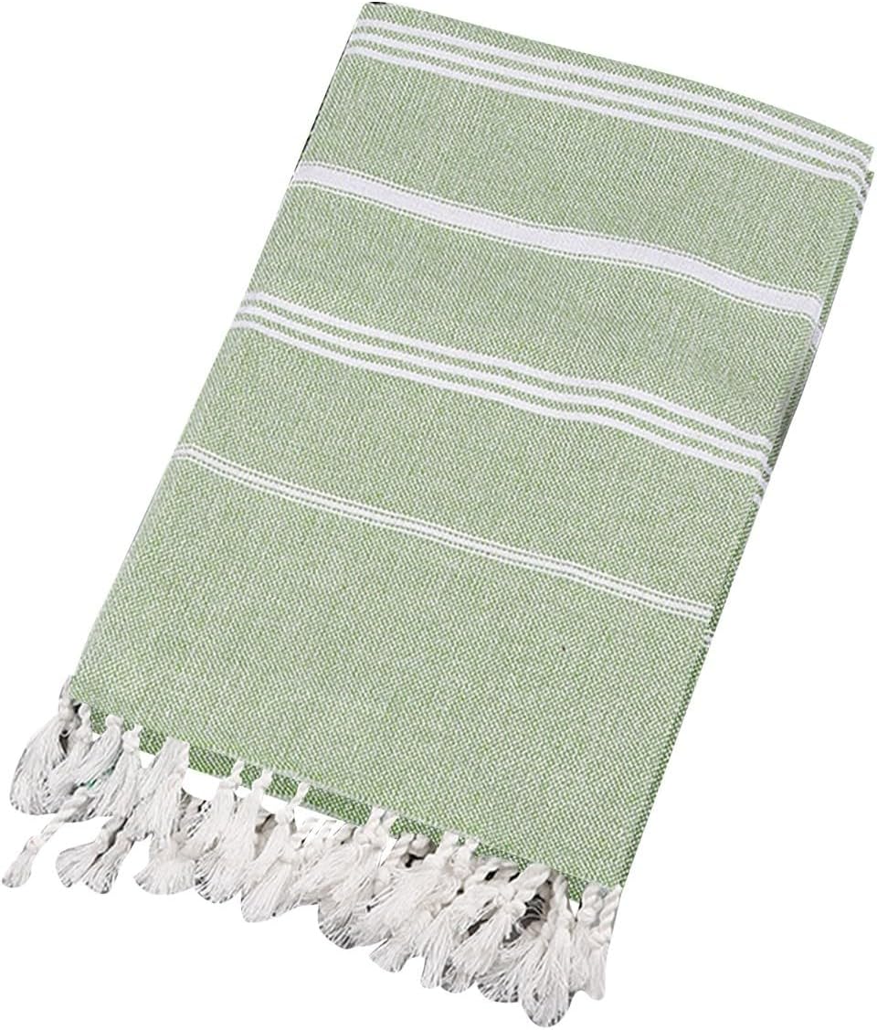 Gooddyiyukey Extra Large Turkish Beach Towels Quick Dry Sand Free