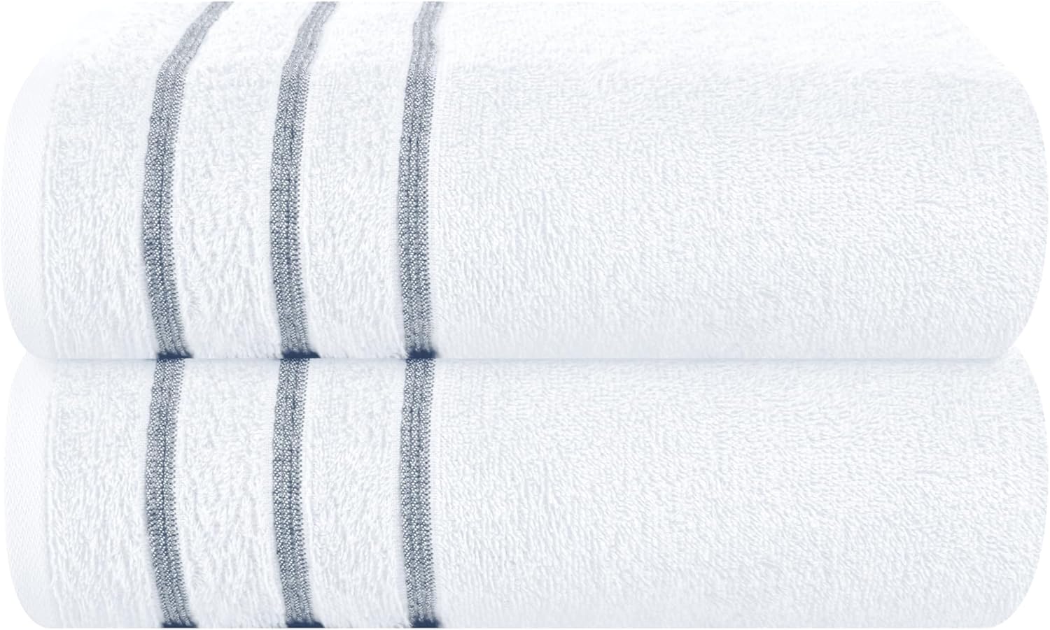 MyOwn Cotton 2 Pack Oversized Bath Towel Set - White
