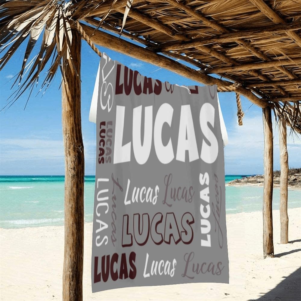 DrTOUGH Personalized Beach Towels with Names