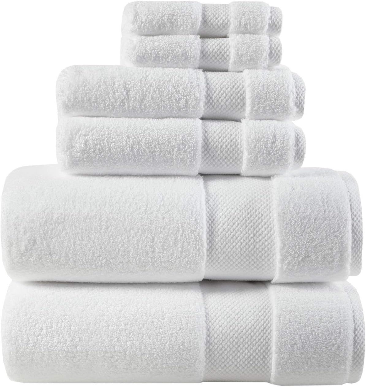 Madison Park Signature Splendor 6-Piece Cotton Towel Set