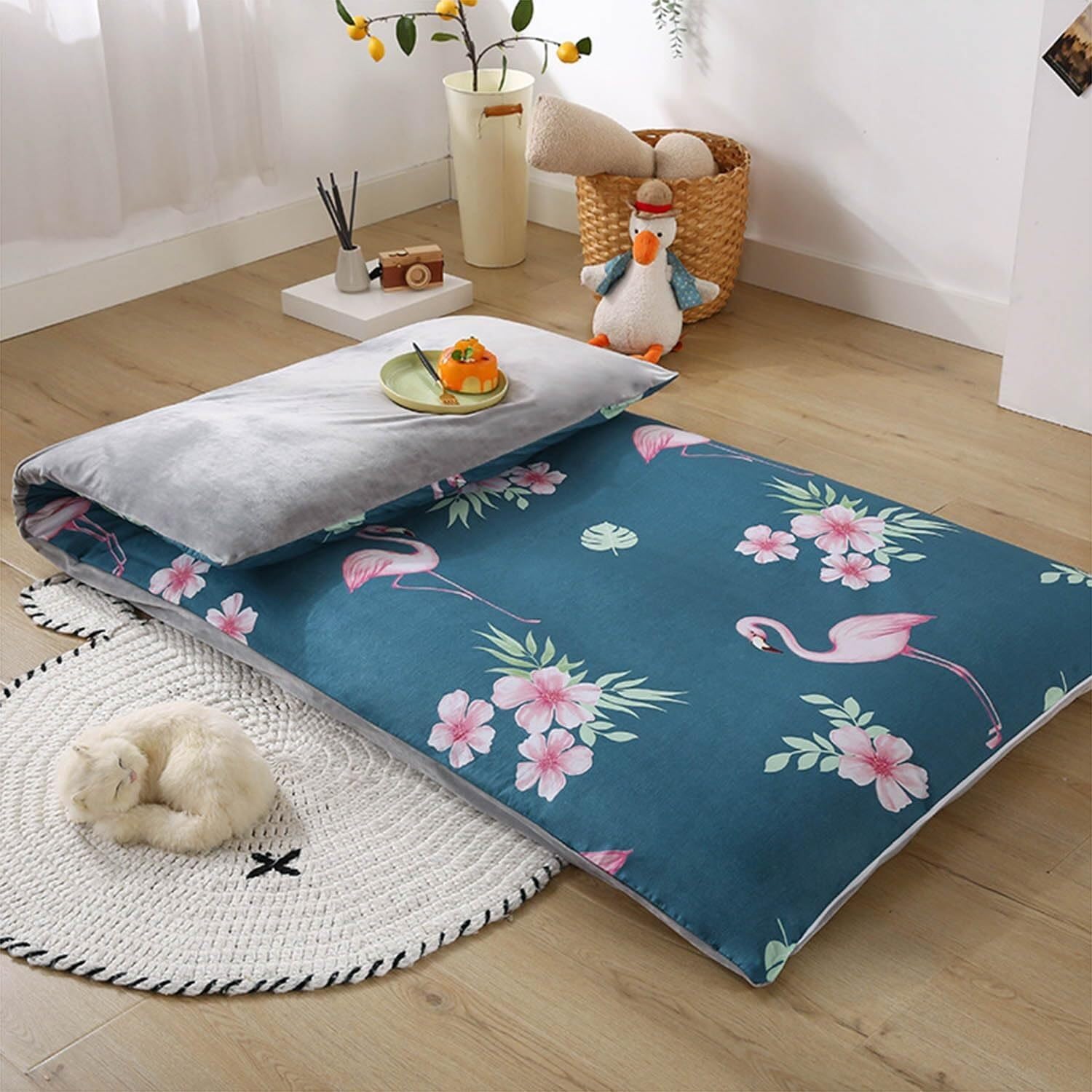 Traditional Futon Mattress Cover with Zipper 1