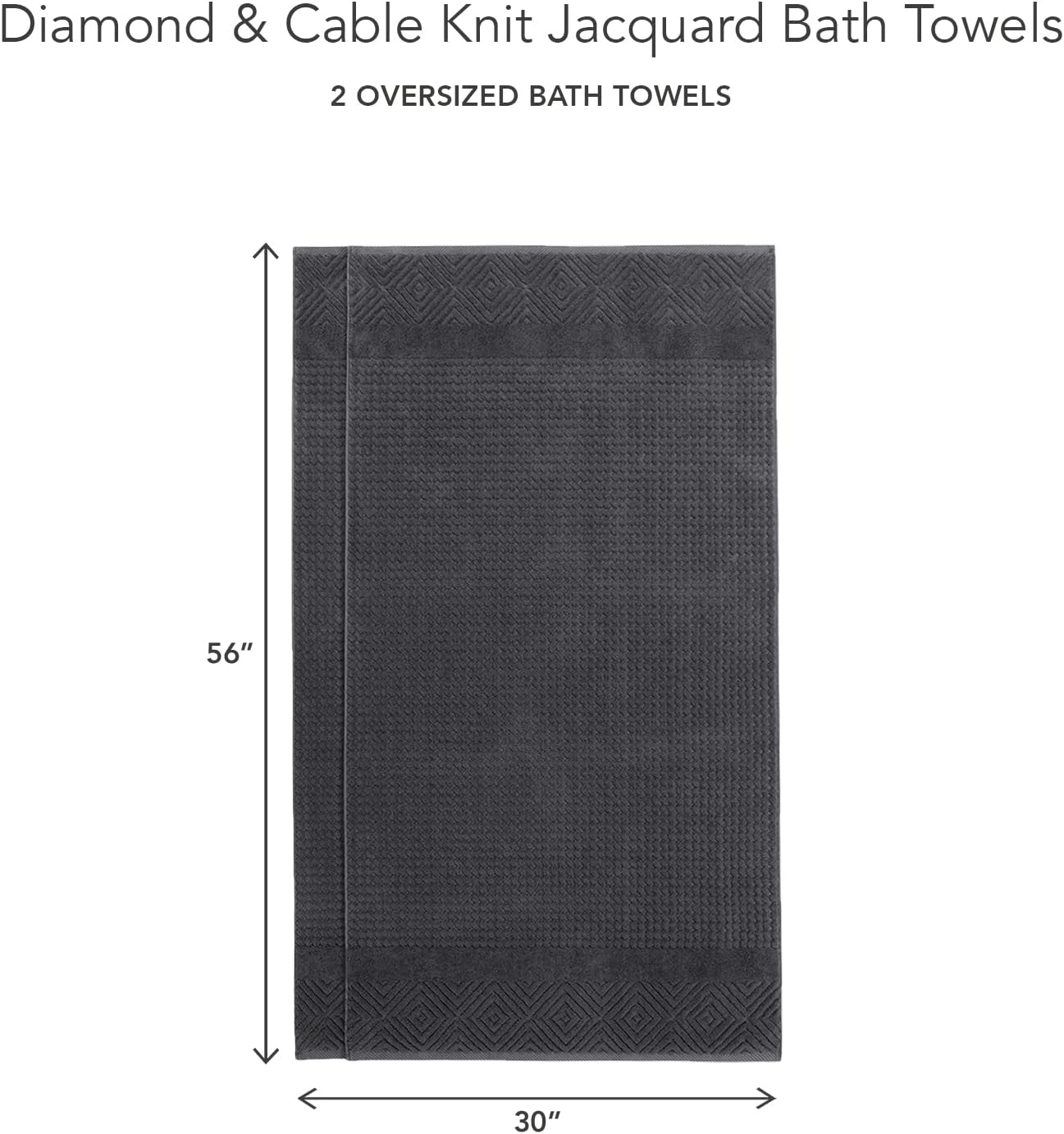 TexereSilk Organic Cotton Bath Towel Set - 700 GSM Luxury Hotel Quality