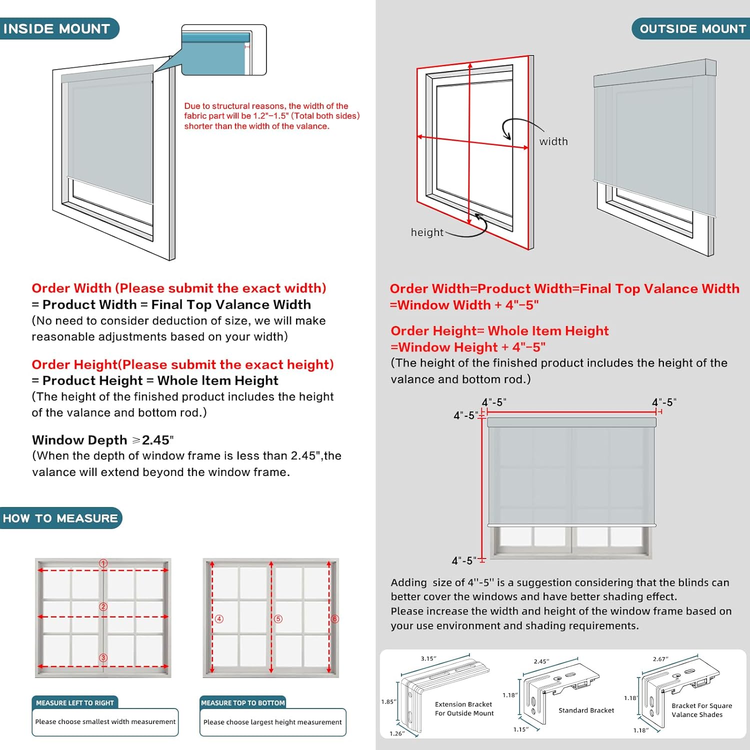 Weffort 5 Openness Smart Blinds with Alexa Compatibility