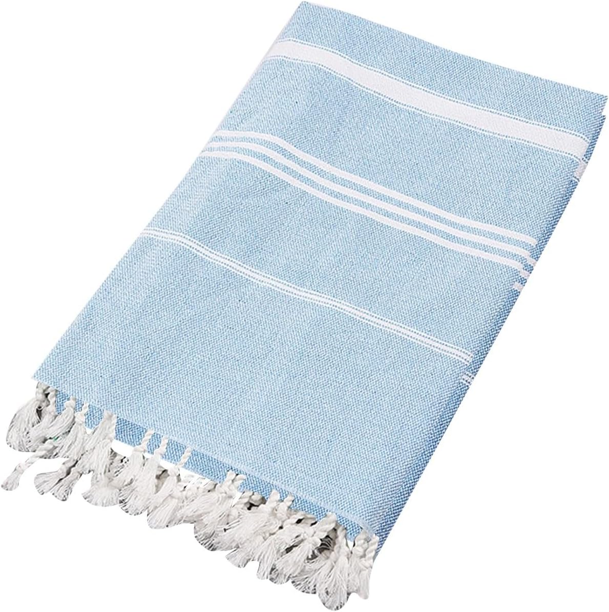 KELINFONG Turkish Beach Towel 71x39 Inches Cotton Quick Dry Sand Free