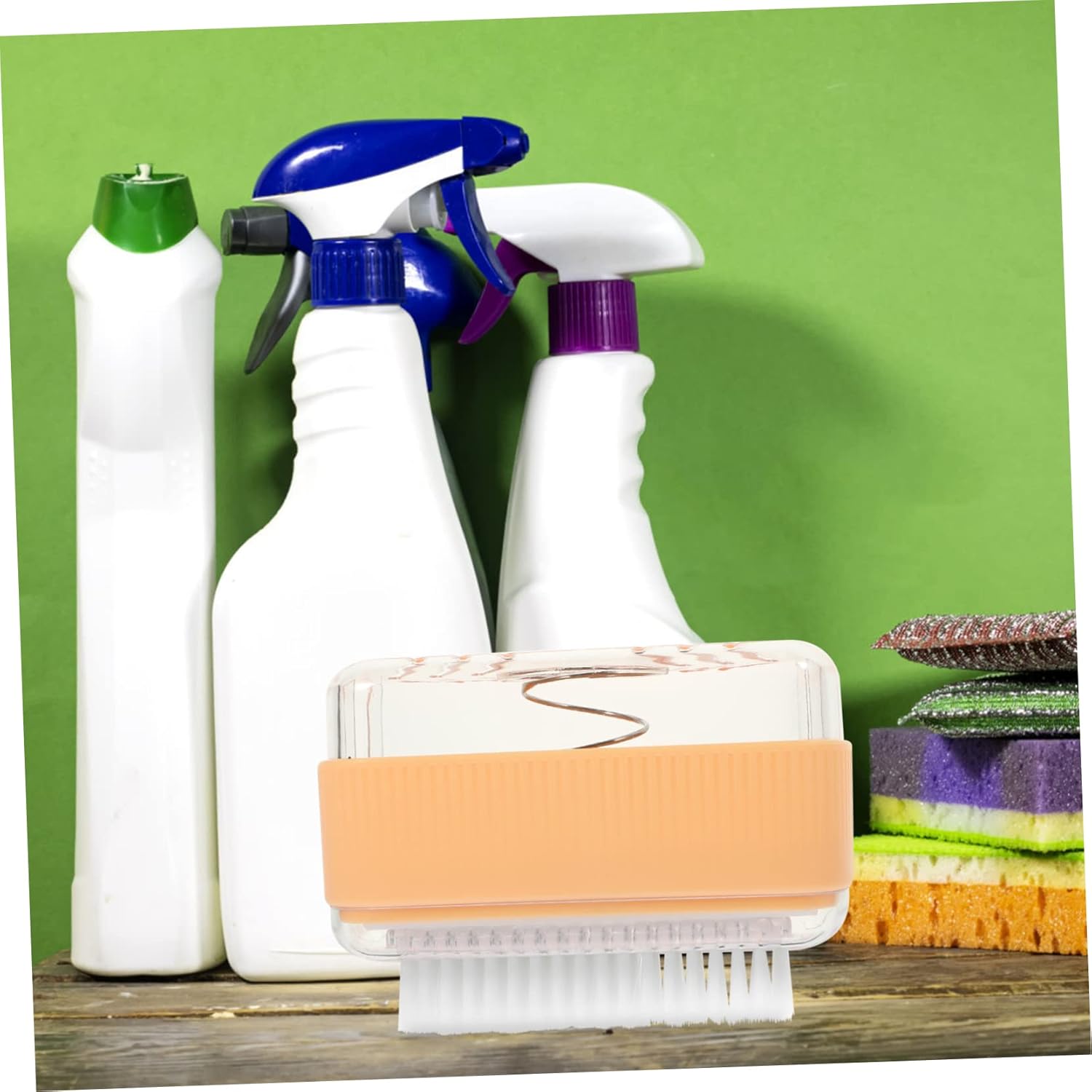 HOLIDYOYO Foaming Soap Dish with Roller Brush