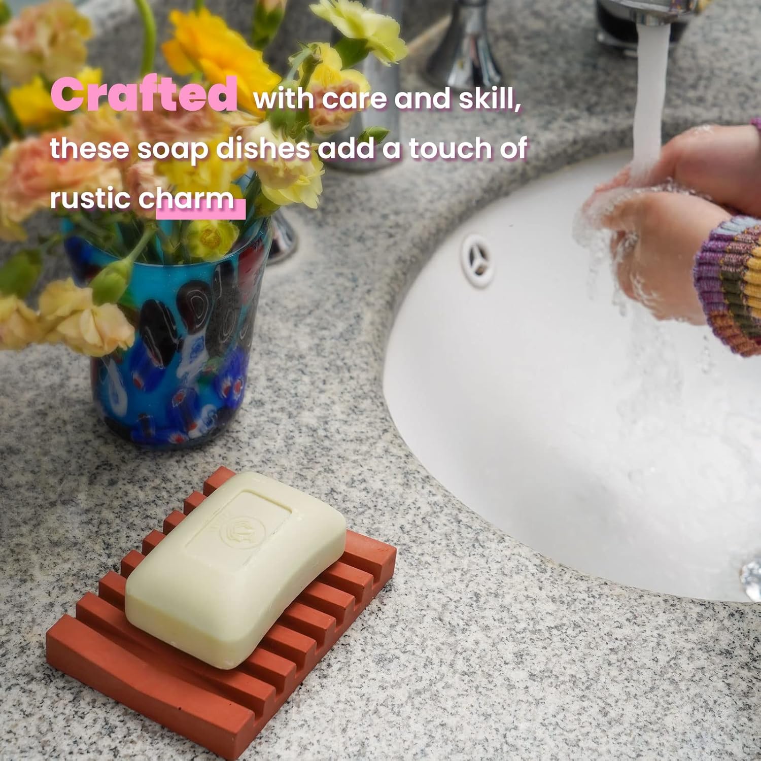 BOOWAN NICOLE Silicone Soap Mold for Bathroom Drains