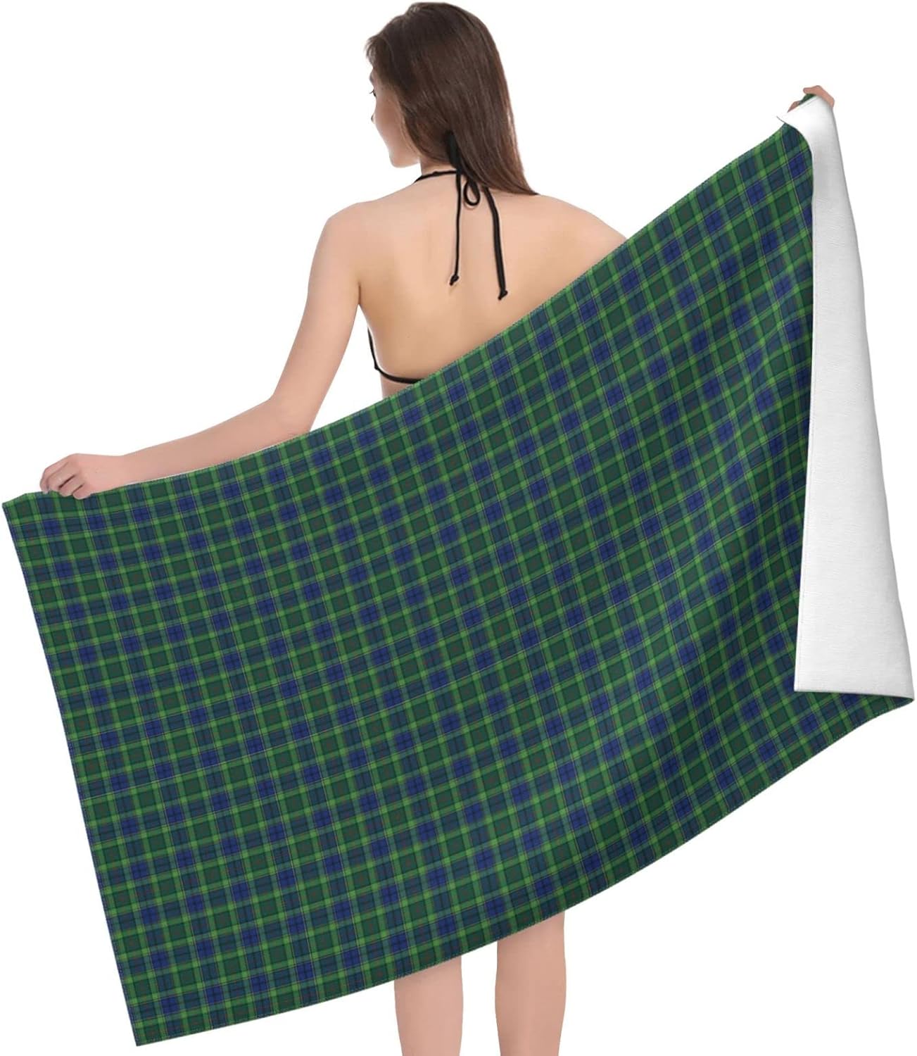 Clan Rutledge Tartan Oversized Beach Towel
