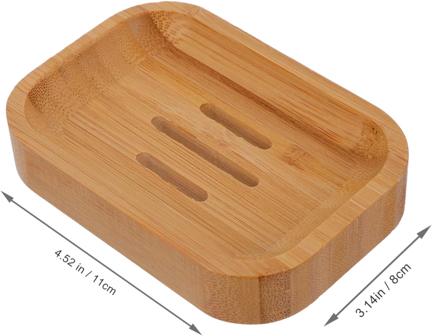 SOLUSTRE 1Pc Soap Dish Holder with Drain