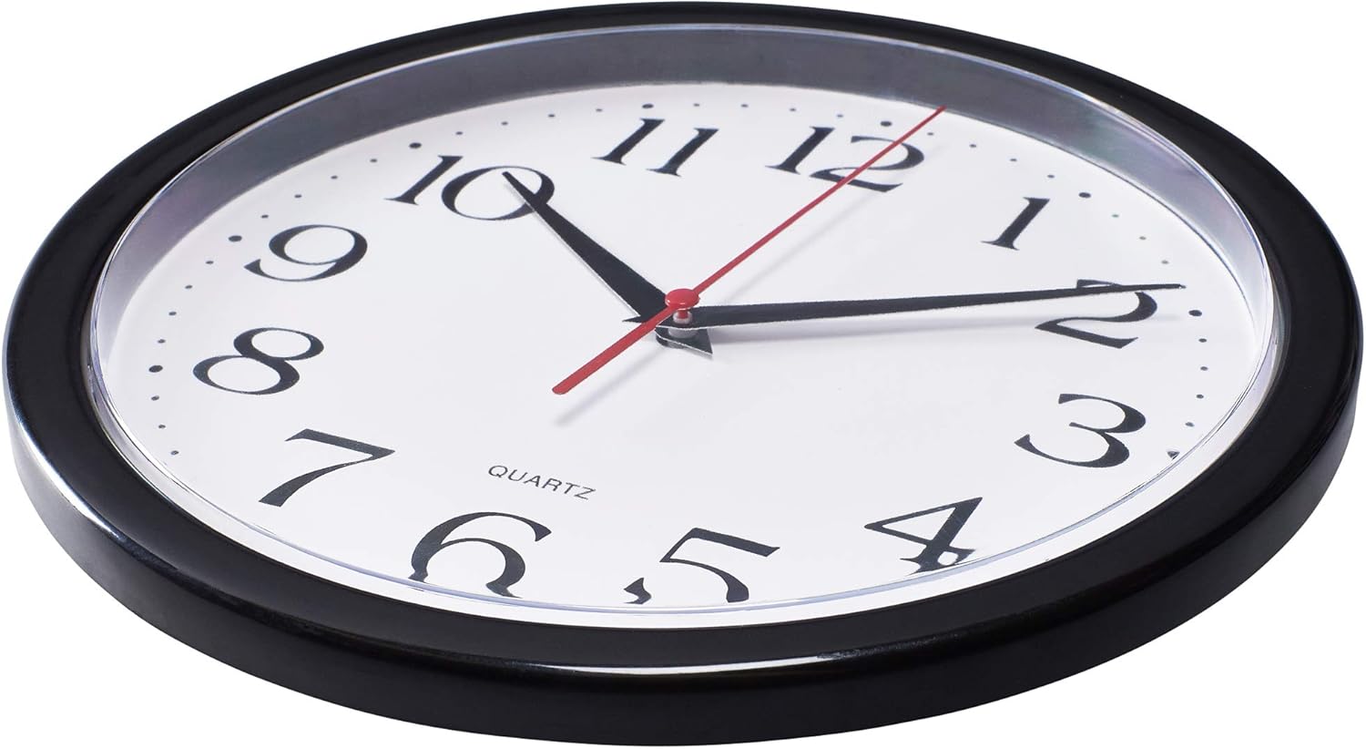 Bernhard Products 10 Inch Black Wall Clock
