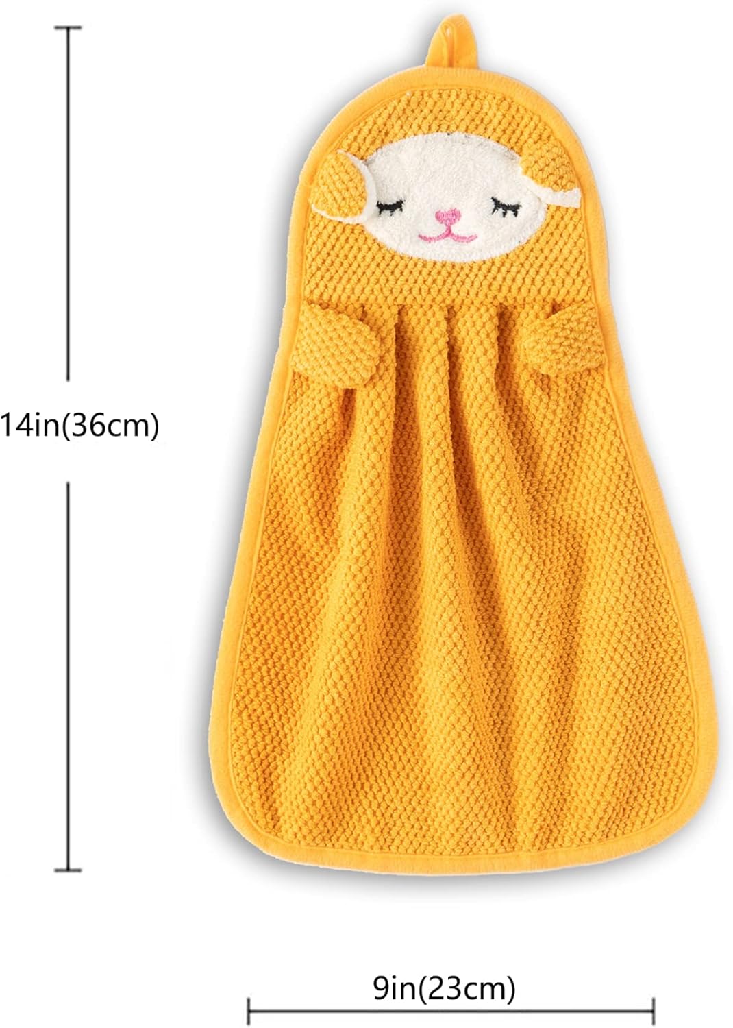 BATTILO HOME 6 Pack Cute Animal Hand Towels for Kids 1