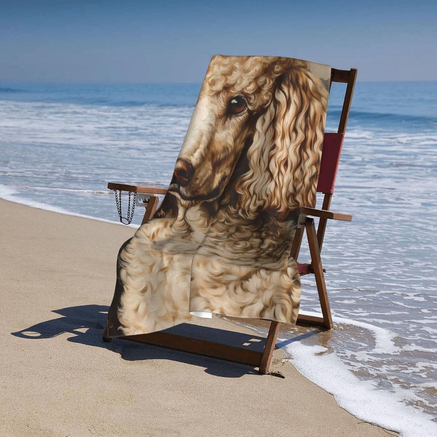 VANZEV Poodle Beach Towel 31x51in Microfiber