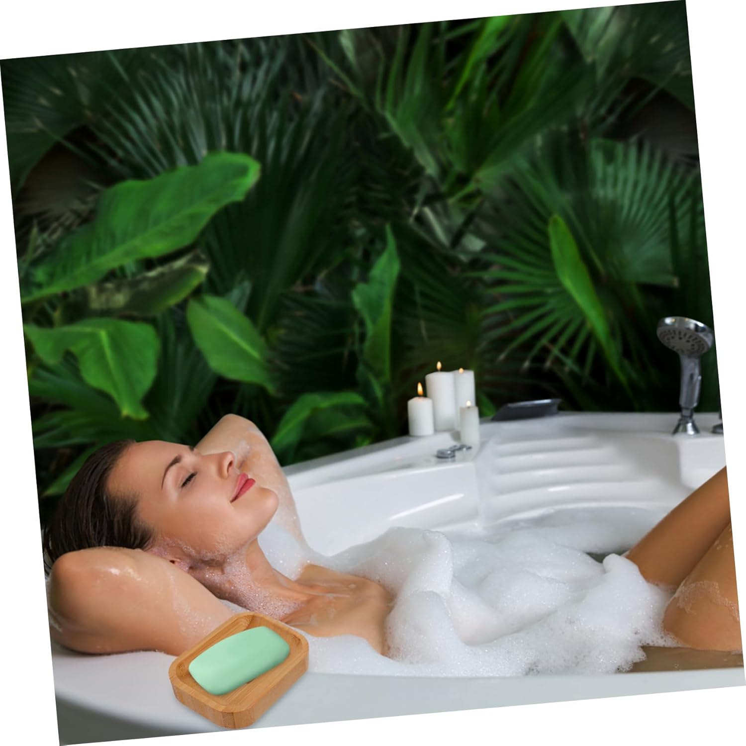ULTECHNOVO 1Pc Soap Holder with Drain