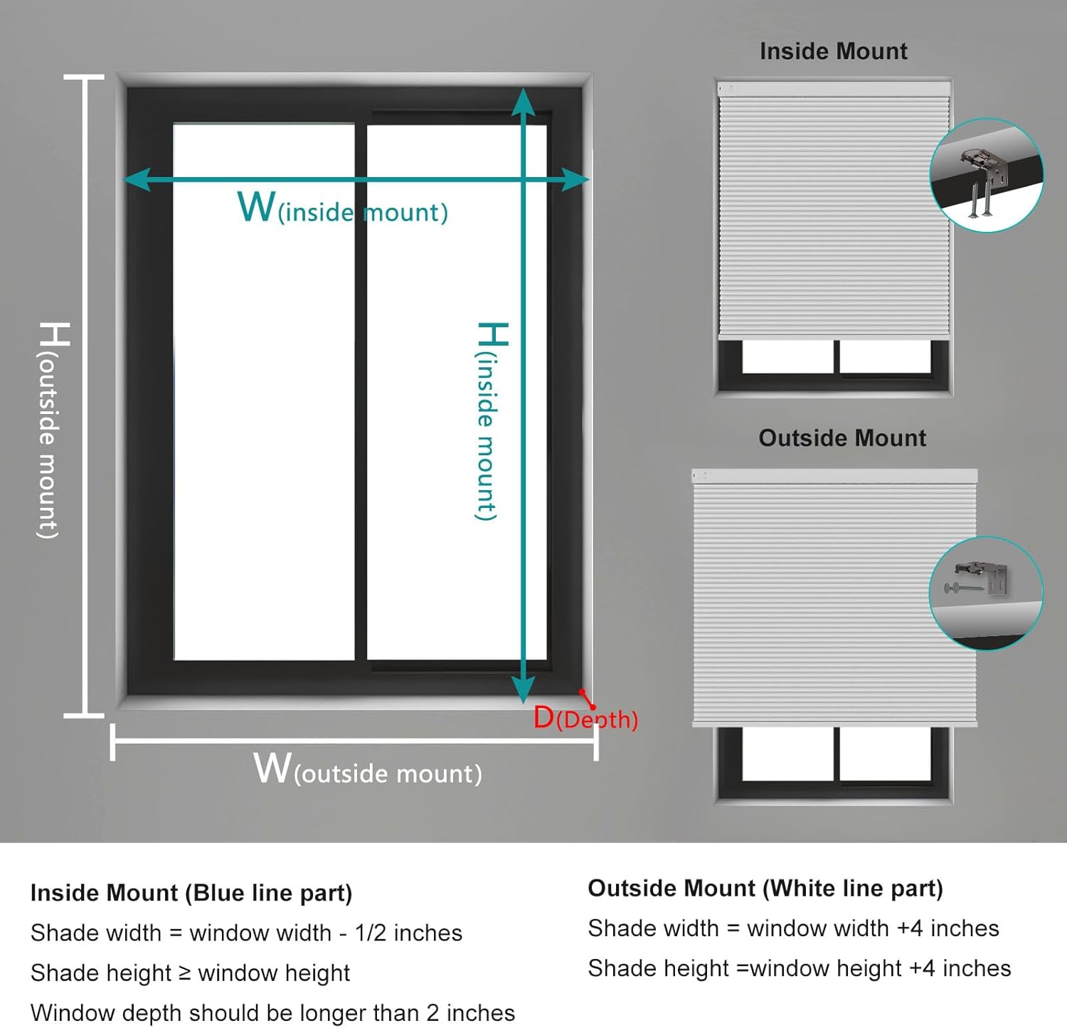Changshade Motorized Cellular Shades with Remote Control