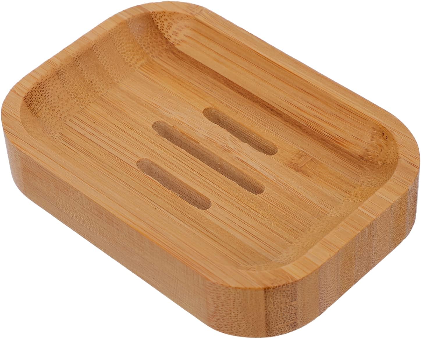 Holibanna Natural Soap Dish with Draining Design