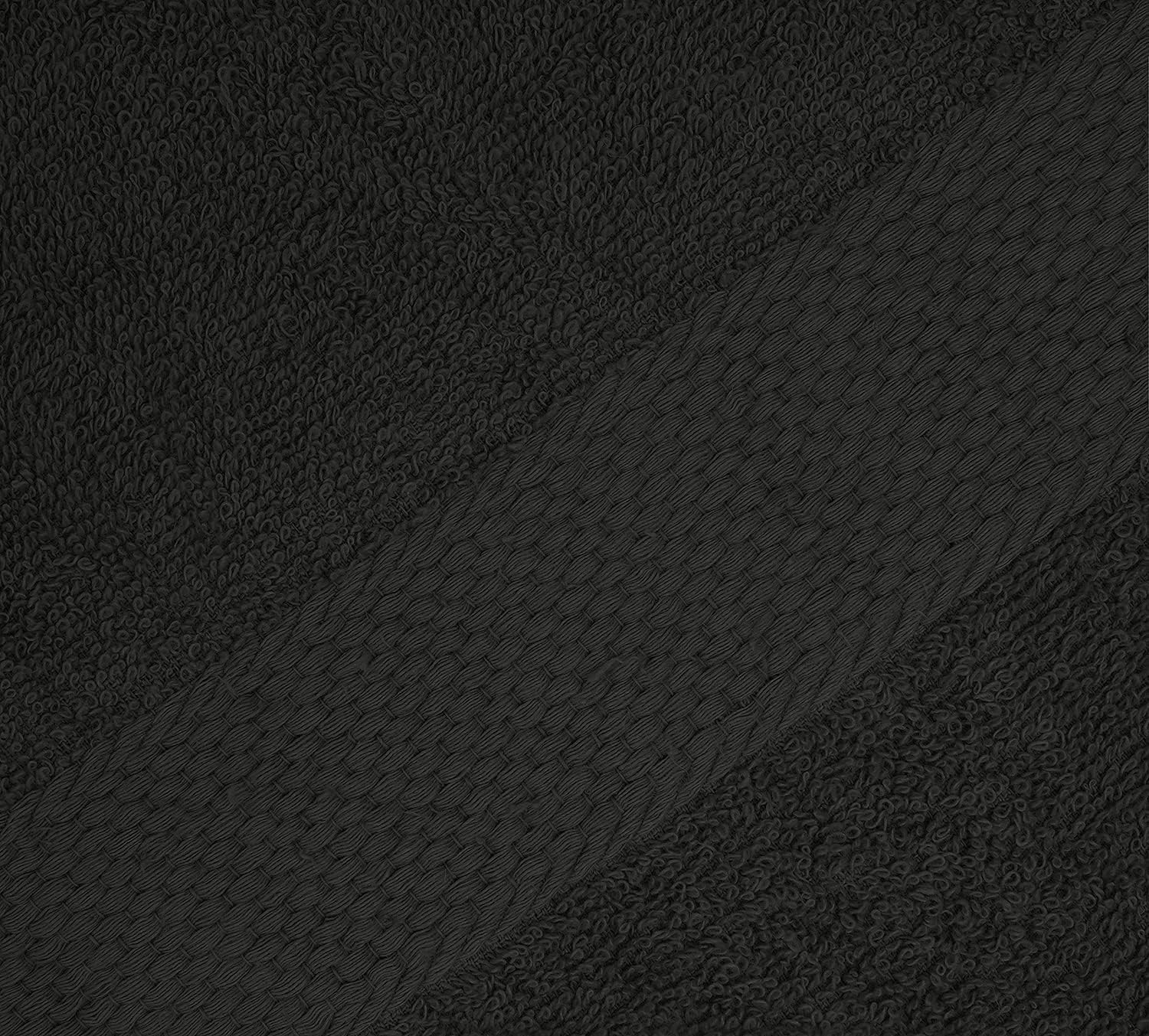 SOFTEX Linen Charcoal Grey 35x70 Bath Towel Set of 2