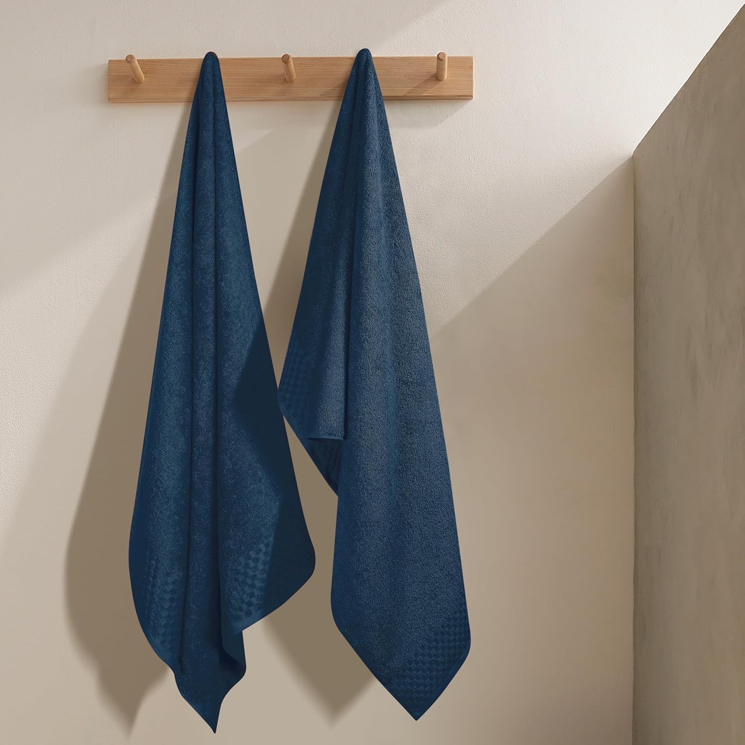 MyOwn Ultra Soft 2 Pack Oversized Bath Towel Set Mineral Blue