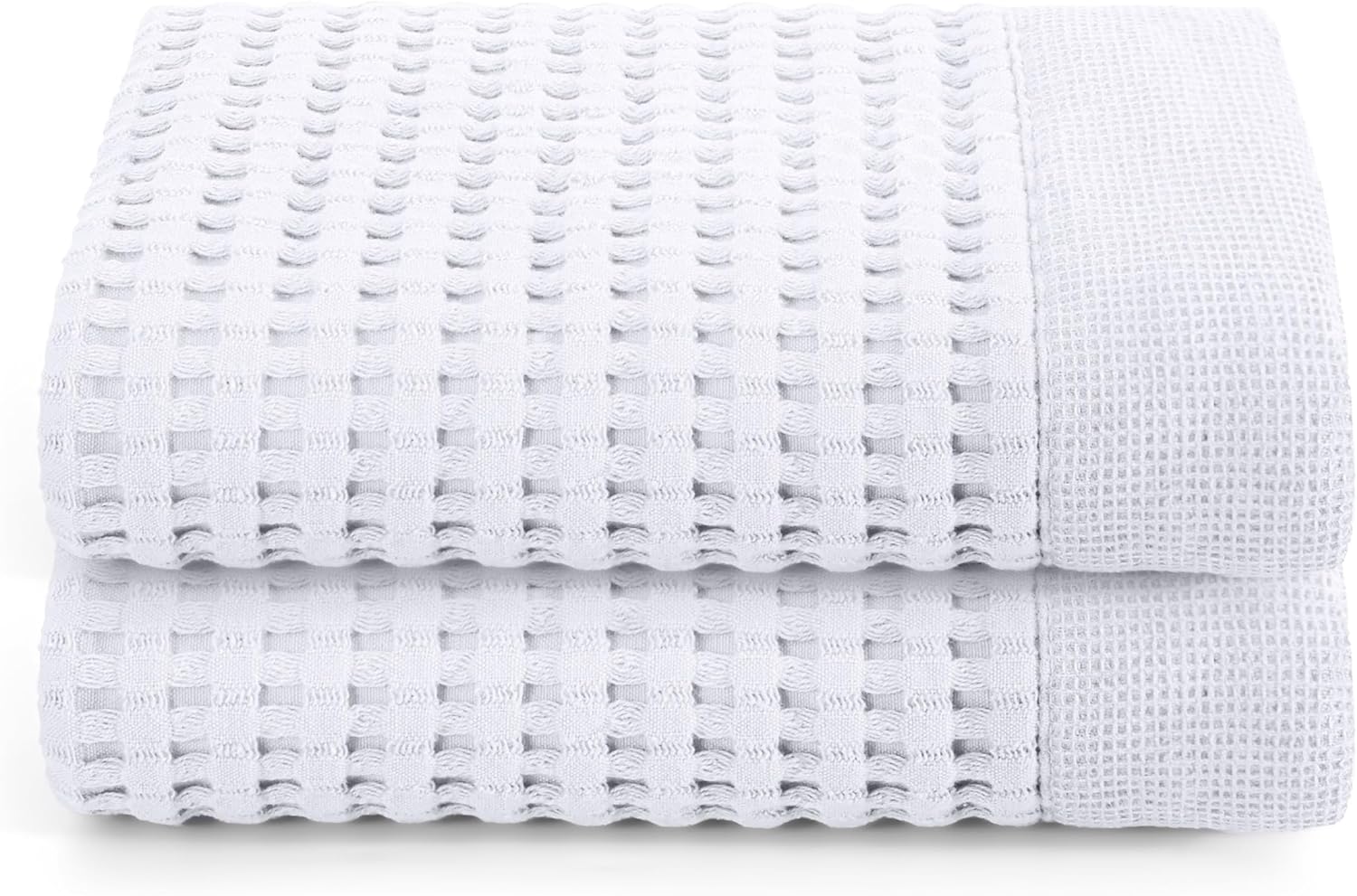 Gildens Tree Waffle Hand Towels Set of 2 White