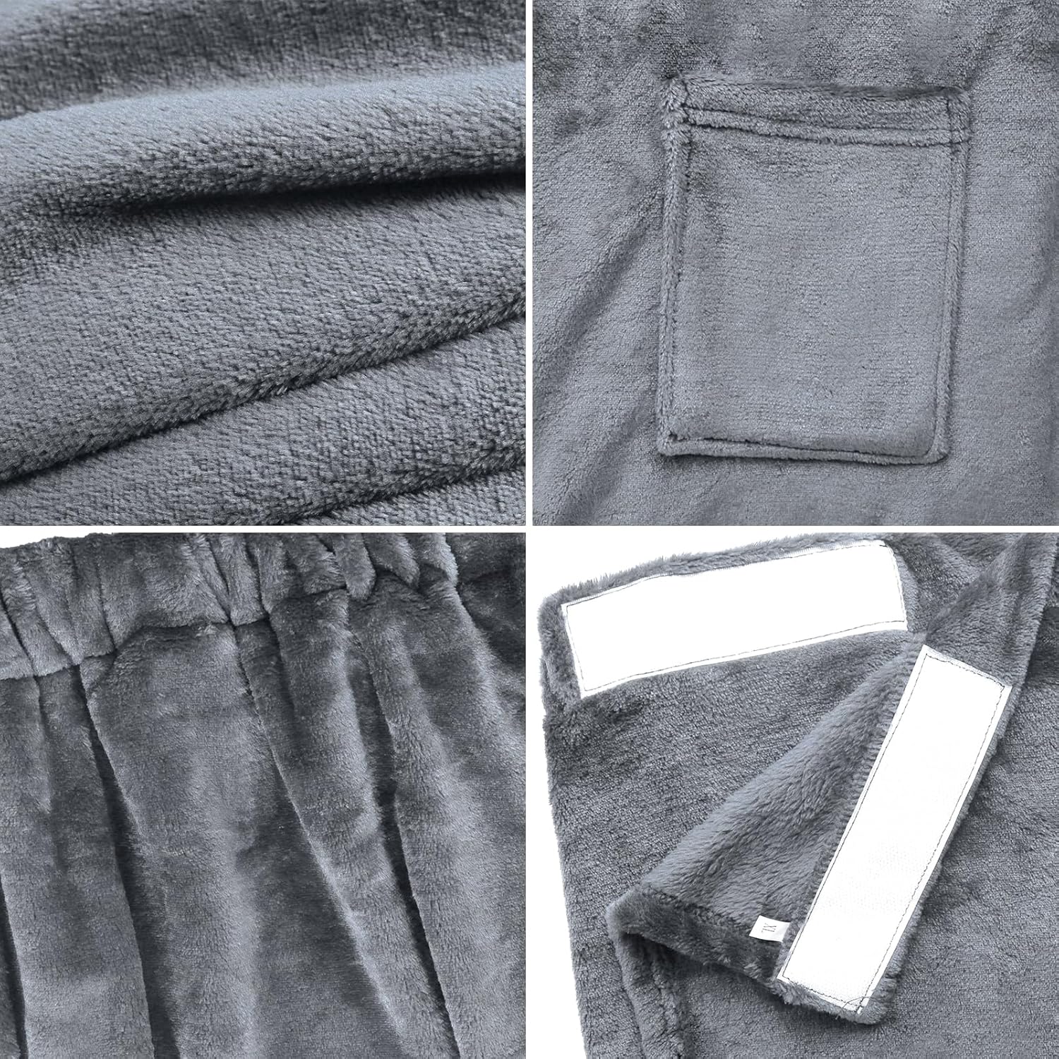 Men Boys Bath Towel Elastic Adjustable Wrap Wraparound with Pocket