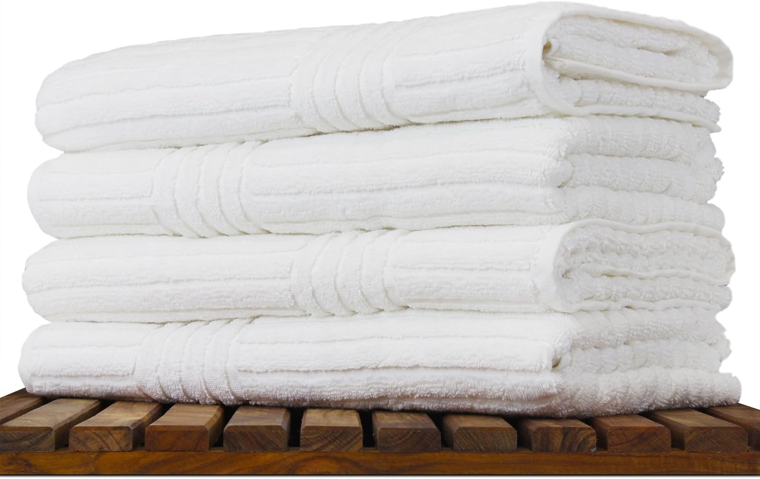 BC BARE COTTON Luxury Hotel Style Towel Set of 4